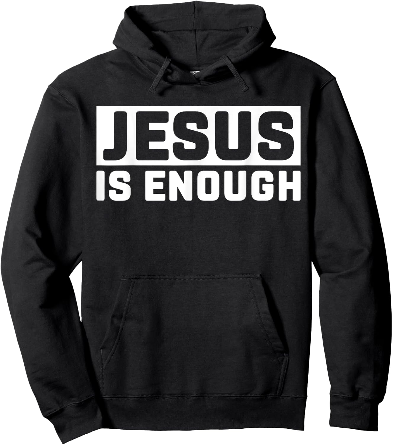 Jesus is enough Bible Hoodie - Hoodie | Black