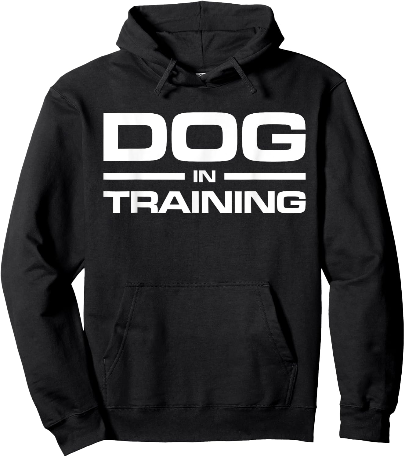 Dog in Training Hoodie - Hoodie | Black