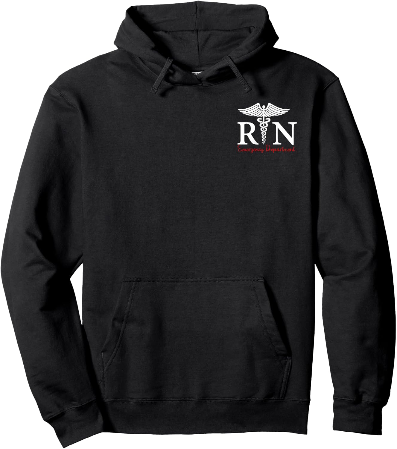ER Nurse Emergency Department Registered Nurses Week Hoodie - Hoodie | Black