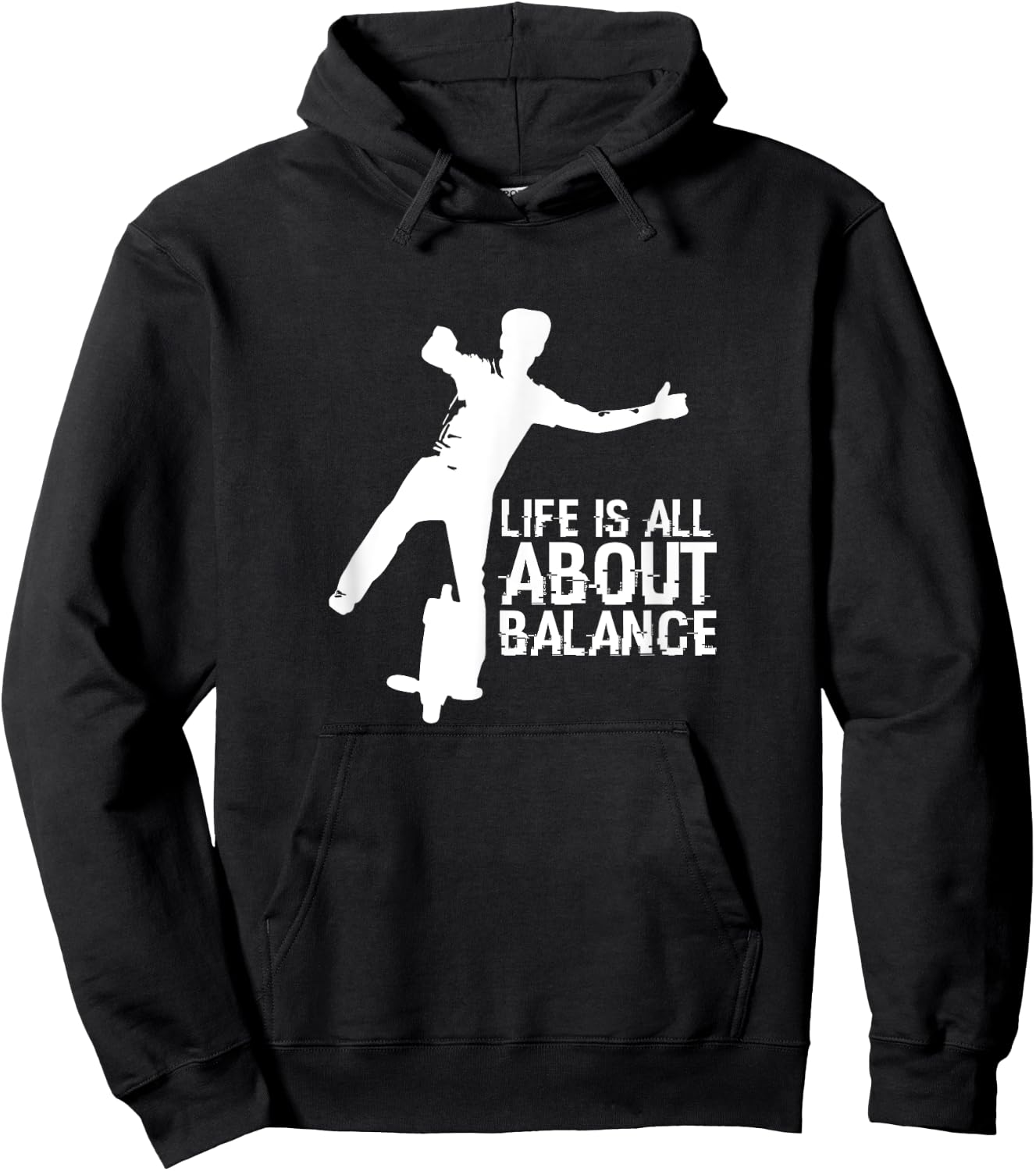 EUC white balance Hoodie - Hoodie | Black