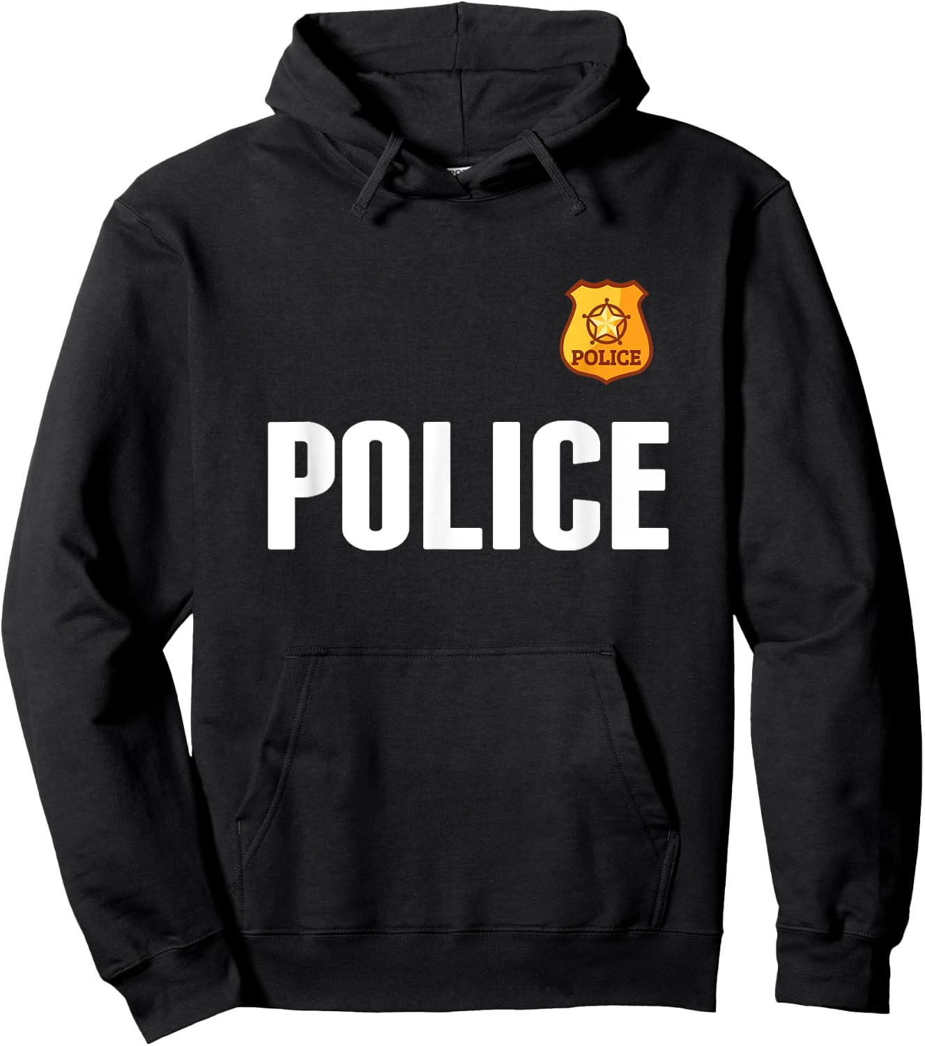 Cop Policeman Officer Costume Boys Kids Hoodie - Hoodie | Black