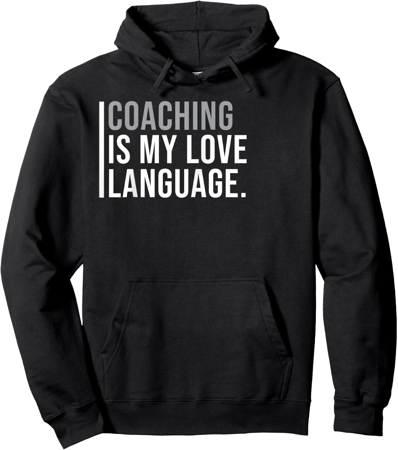 Leadership Coach Meme Quote Hoodie - Hoodie | Black