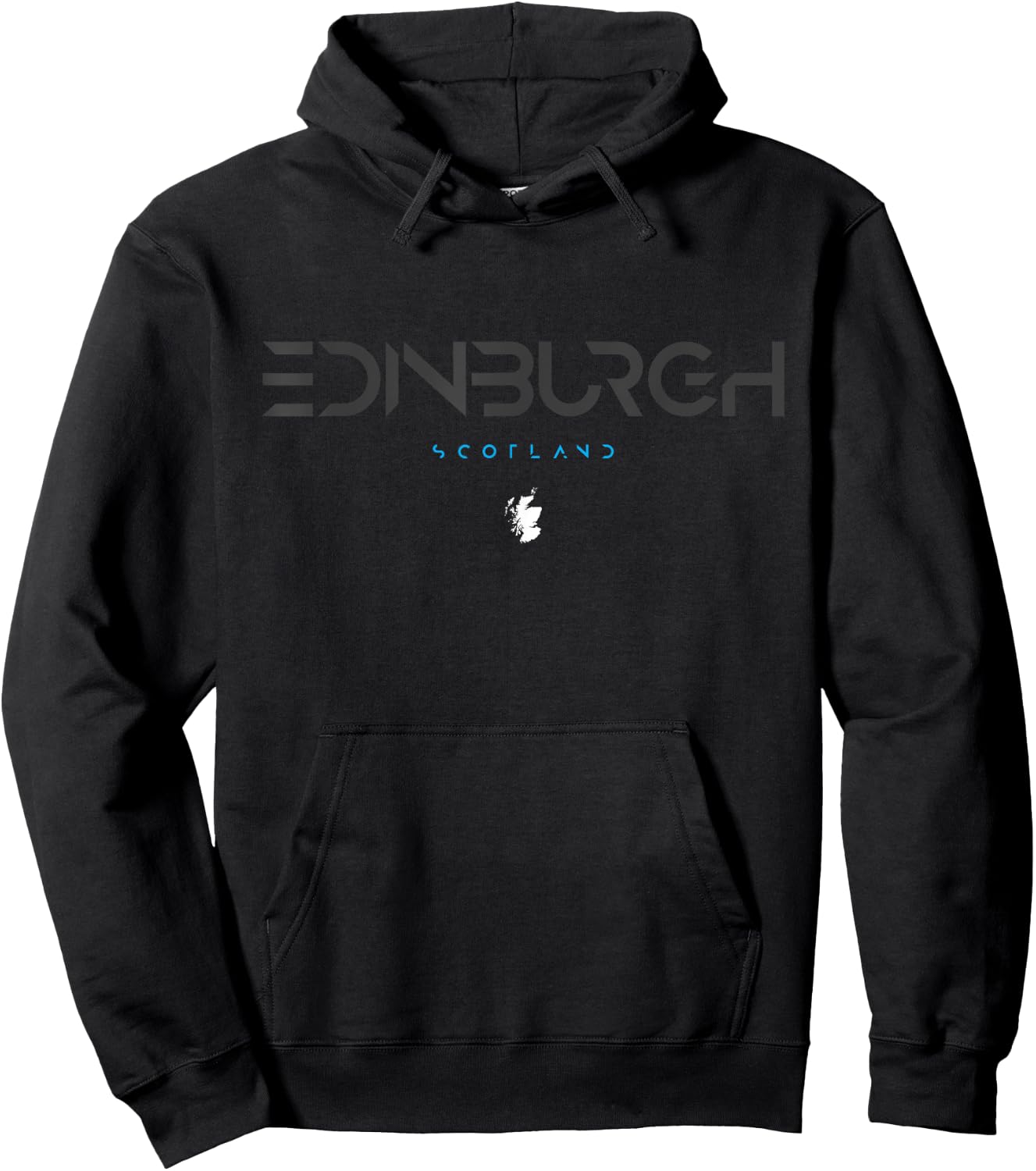 Edinburgh Scotland UK Hoodie - Hoodie | Black