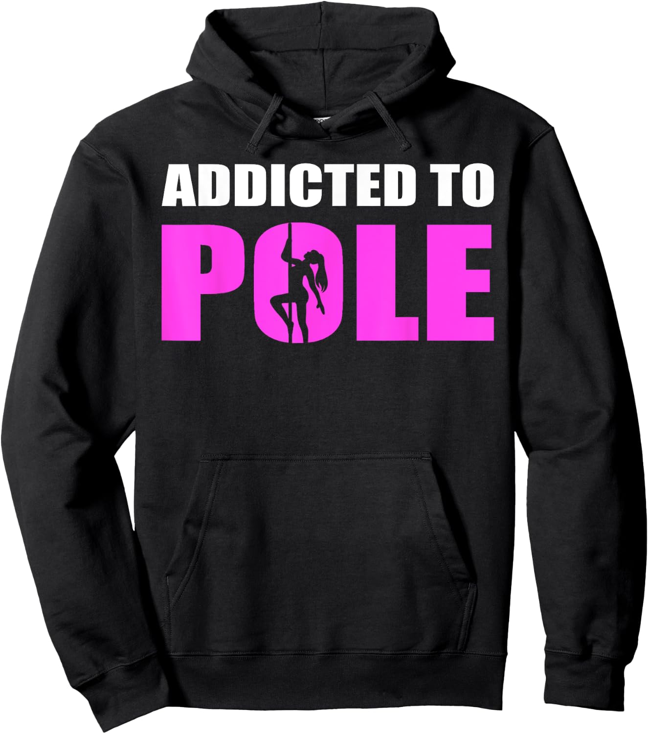 Funny Pole Dancer Hoodie - Hoodie | Black