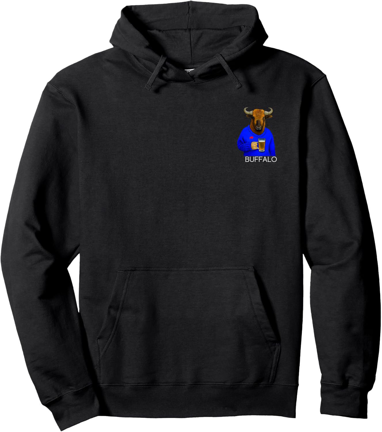 Buffalo, NY Pride, Buffalo NY Culture, Buffalo Beer Lover Hoodie - Hoodie | Black