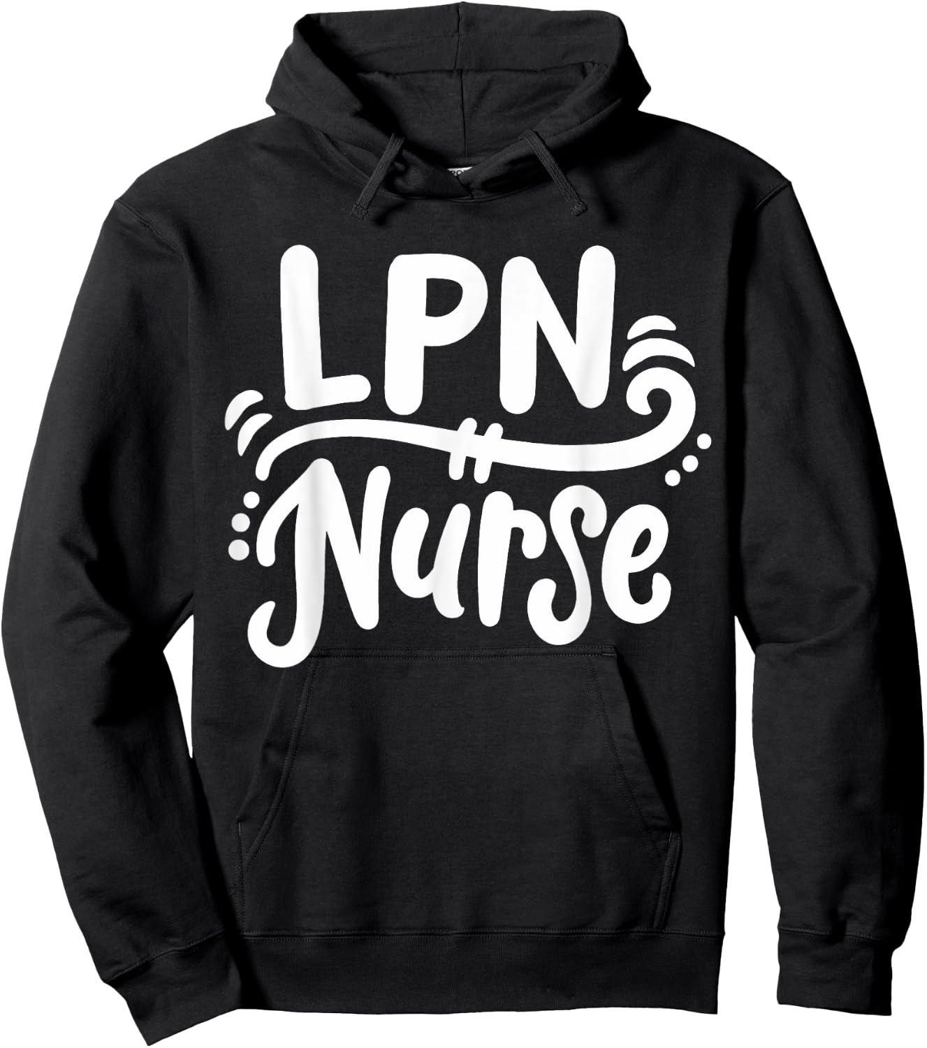 LPN Licensed Practical Nurse LPN Hoodie - Hoodie | Black