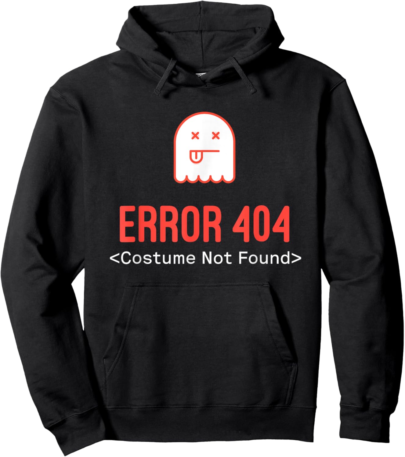 Error 404 Costume Not Found Hoodie - Hoodie | Black