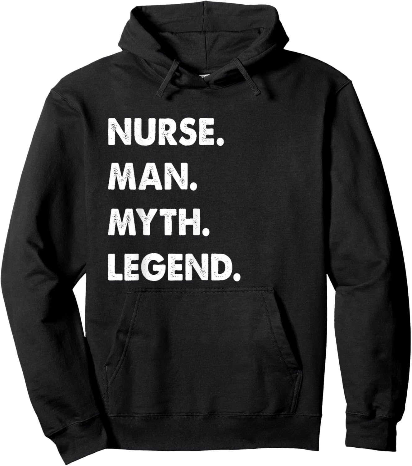 Nurse Man Myth Legend Hoodie - Hoodie | Black