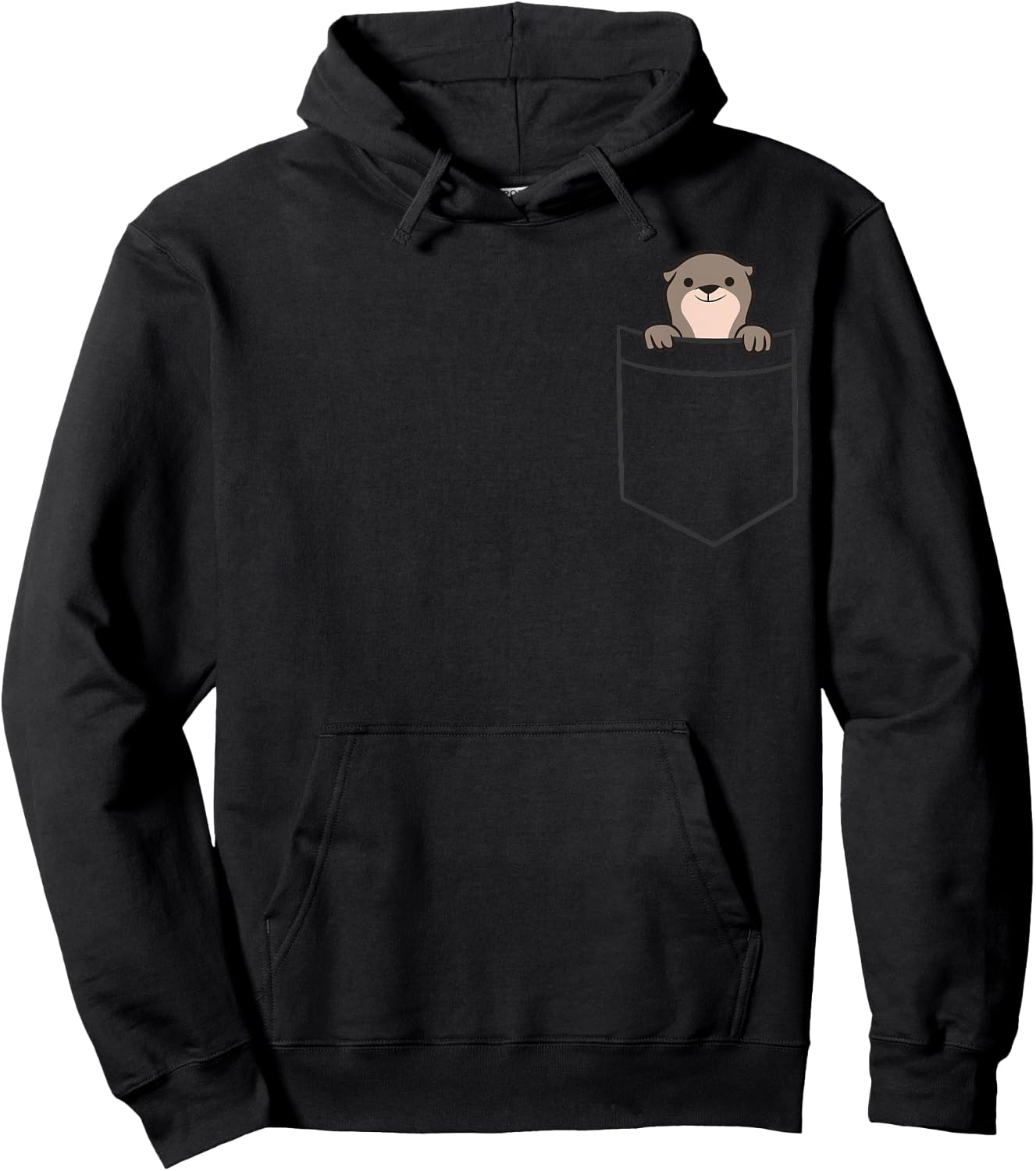 Otter In The Pocket Cute Otter Hoodie - Hoodie | Black