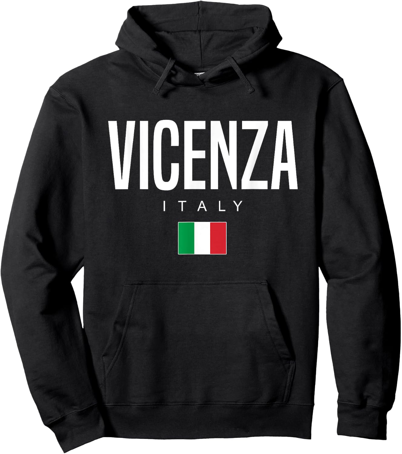 Vicenza Italy Hoodie - Hoodie | Black