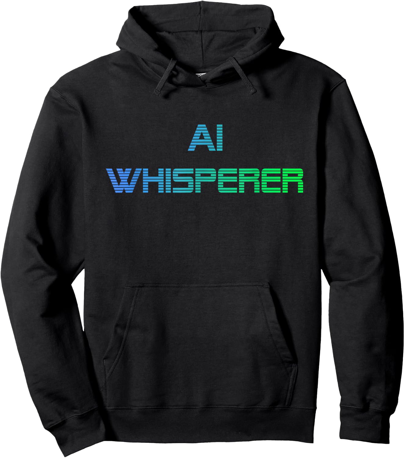 AI Whisperer - Geeky Tech AI Artificial Intelligence Hoodie - Hoodie | Black