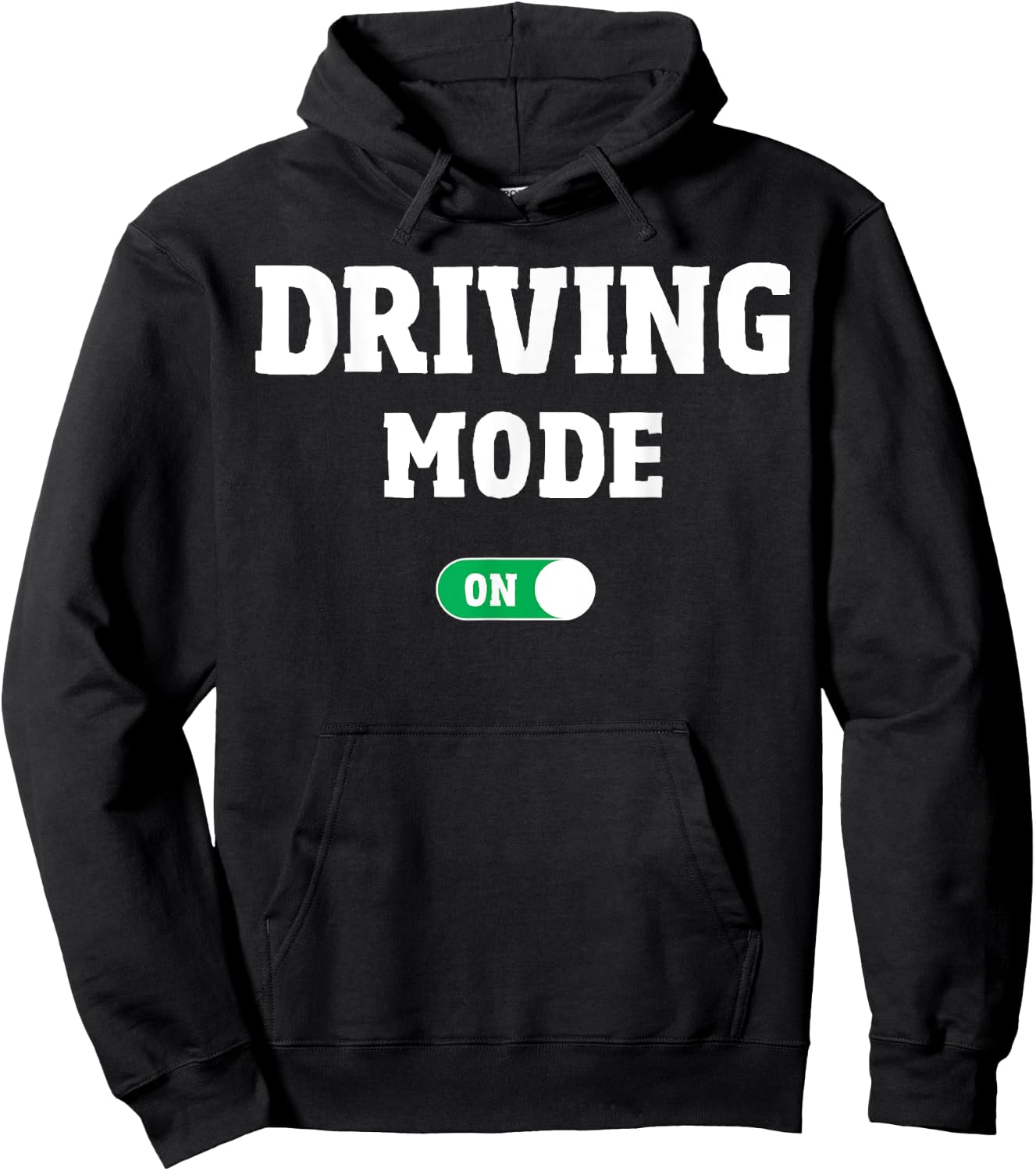Driving School Test - Funny Driver's License Driving Mode On Hoodie - Hoodie | Black