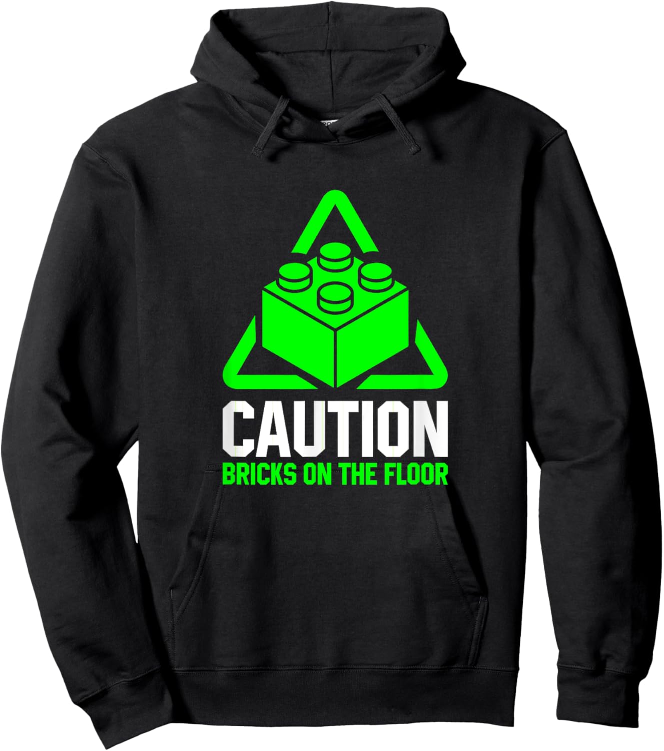 Brick Builder Funny Blocks Building Master Builder Toys Kids Hoodie - Hoodie | Black