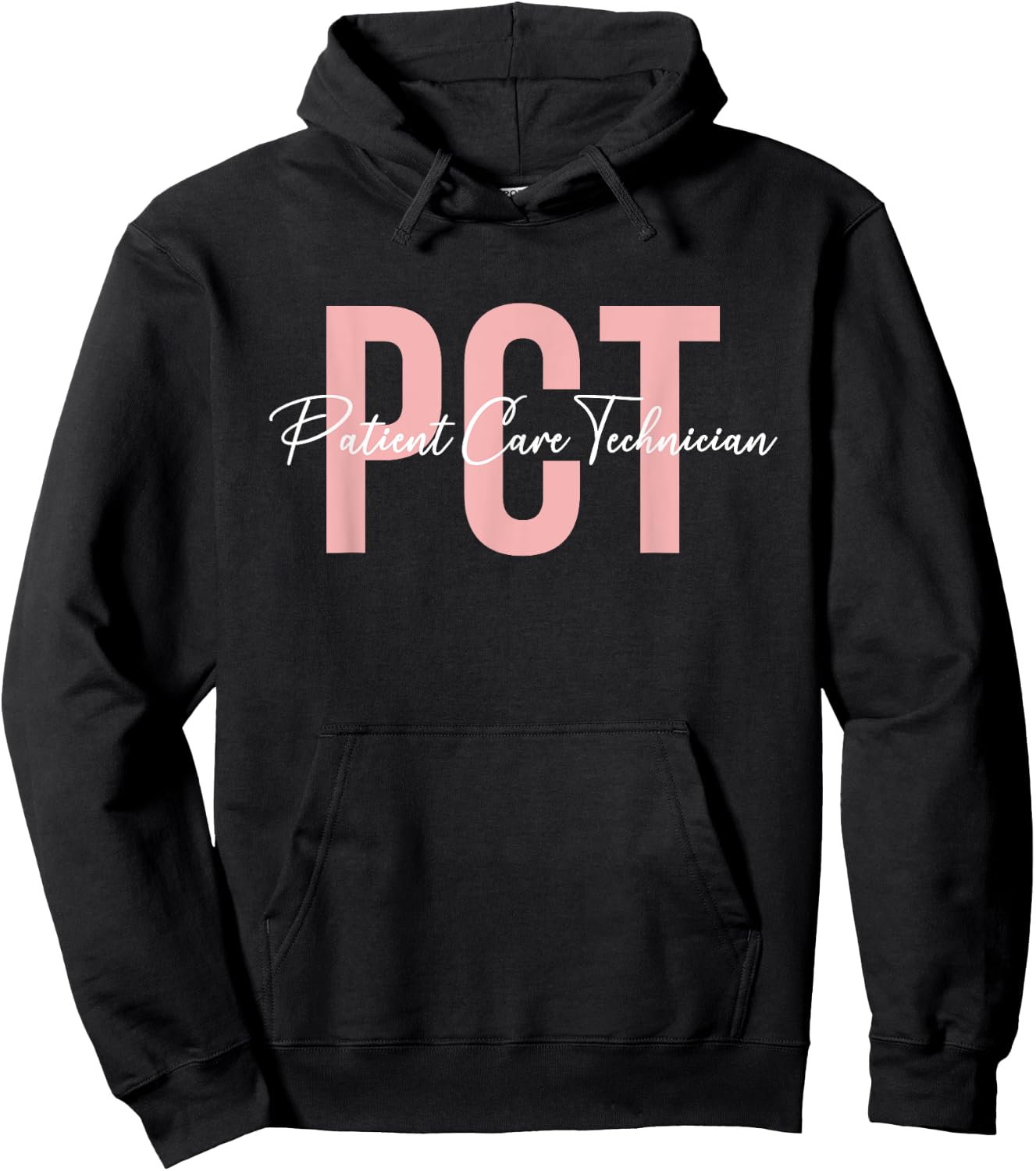 PCT Patient Care Technician Patient Care Tech Hoodie - Hoodie | Black