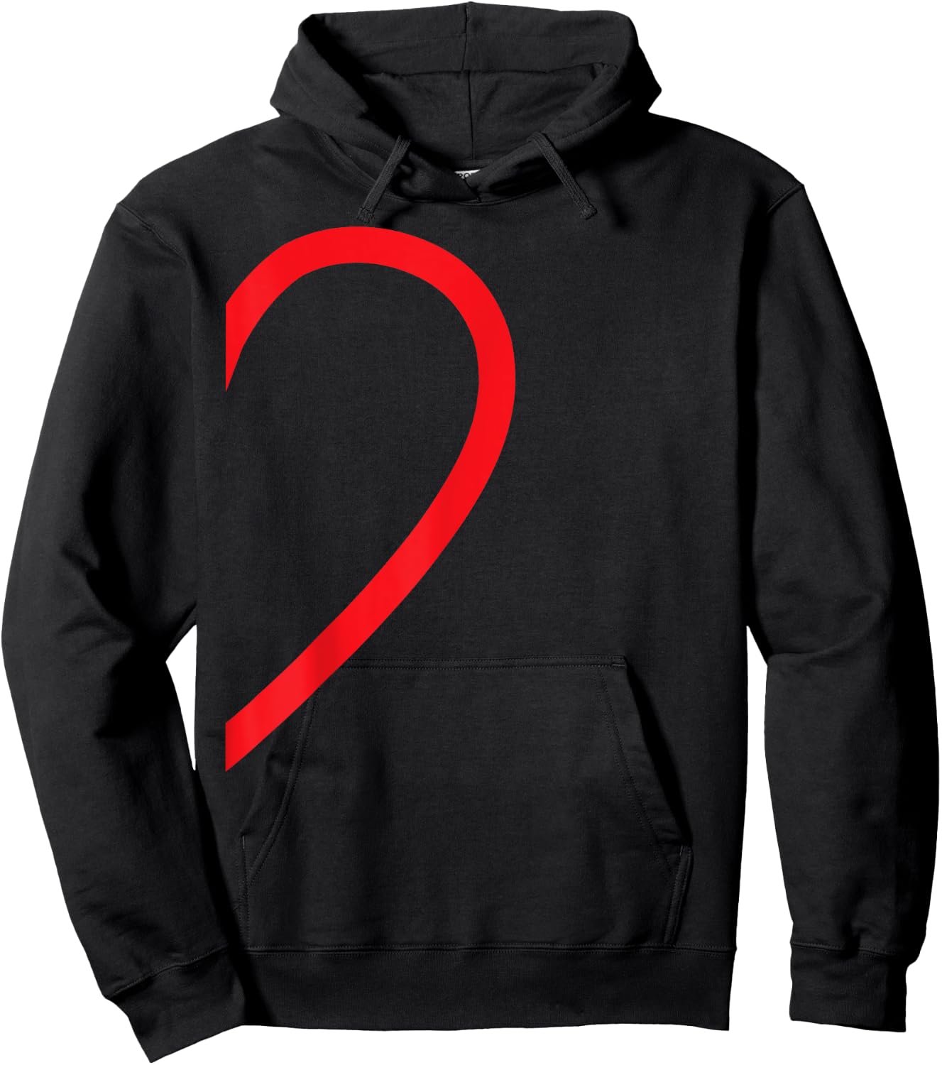 Half Heart Right Hand Side Love Couple Camisa Pareja Ropa Hoodie - Hoodie | Black