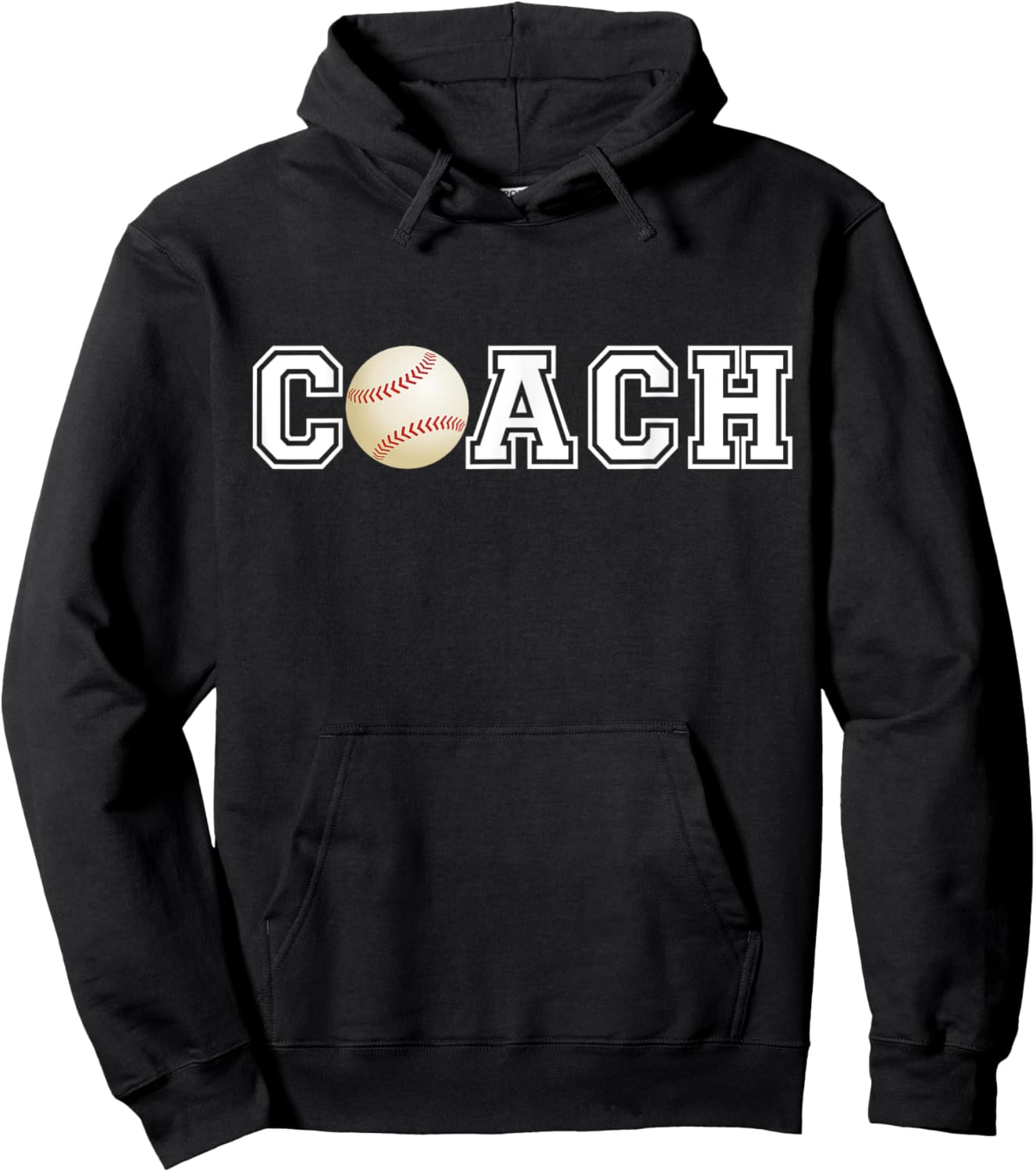 Baseball Coach Sports Gift Baseball Trainer Hoodie - Hoodie | Black