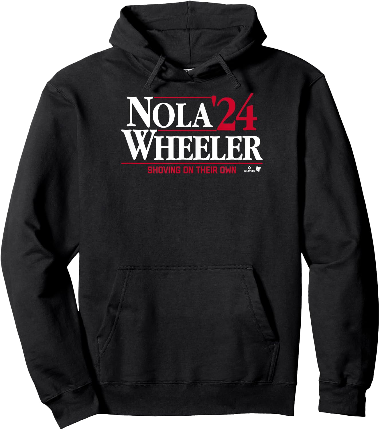 Aaron Nola & Zack Wheeler '24 - Philadelphia Baseball Hoodie - Hoodie | Black