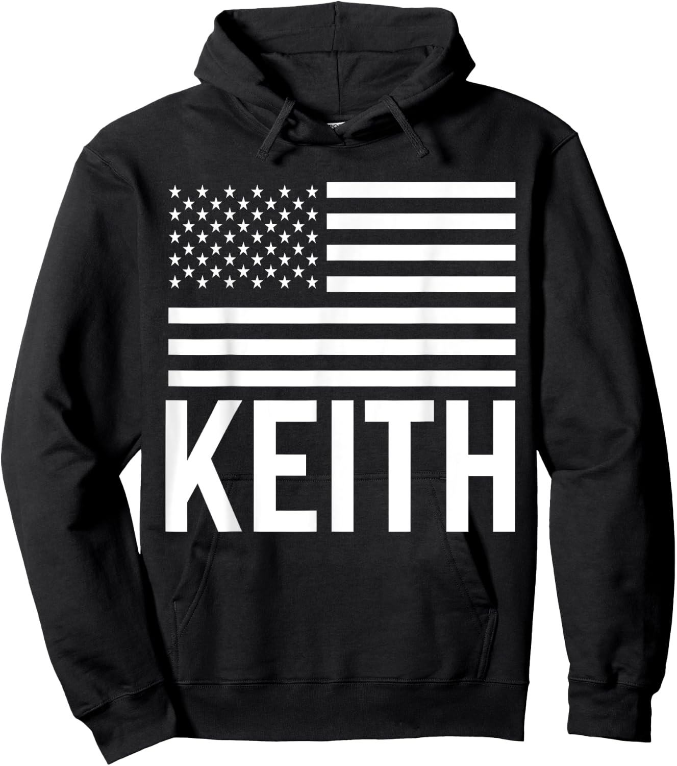 Keith Usa Name Forename Personalized Birthday Hoodie - Hoodie | Black