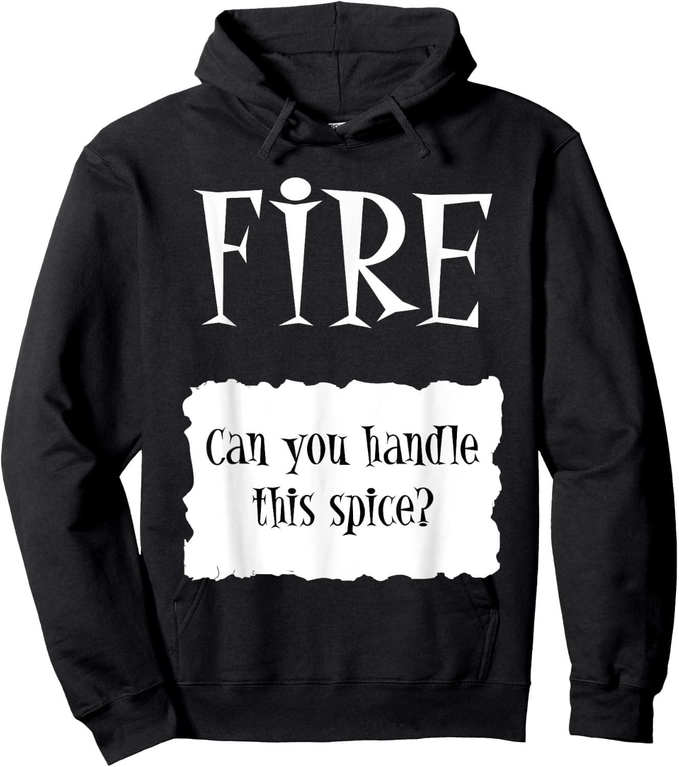 FIRE - Hot Packet Halloween Taco Costume Hoodie - Hoodie | Black