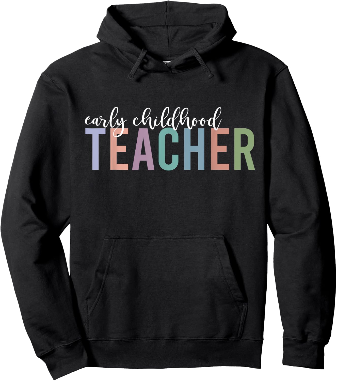 Early Childhood Teacher Gifts Back to School Teachers Women Hoodie - Hoodie | Black