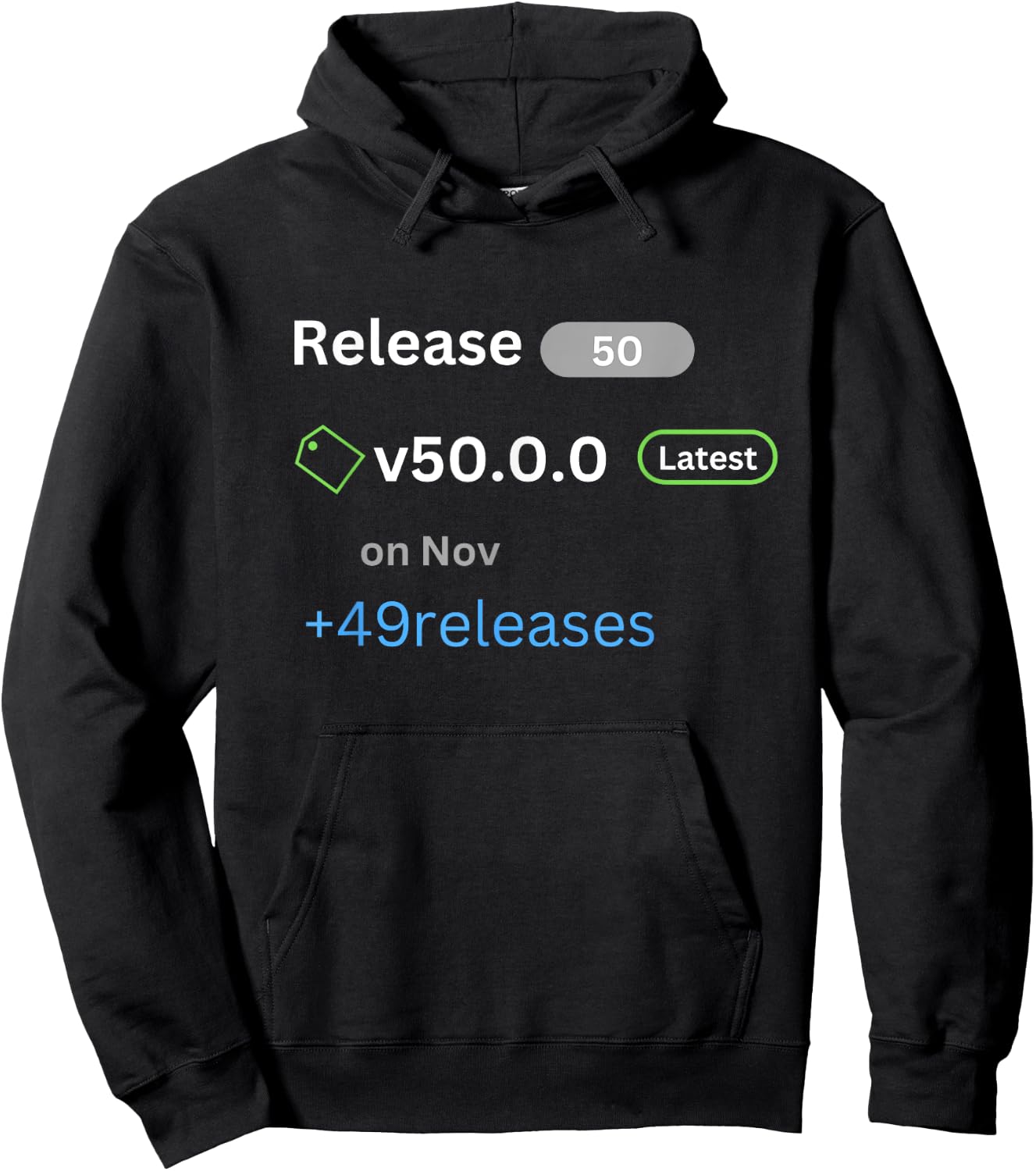 50th Year Birthday Nov Funny For IT Programmer Costume Gifts Hoodie - Hoodie | Black