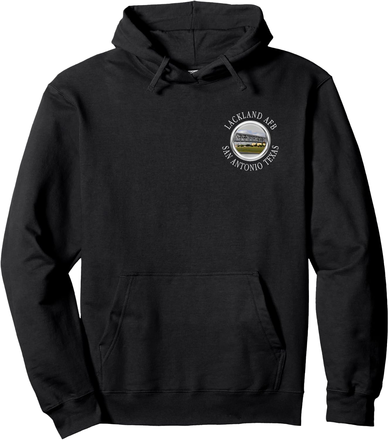 Lackland AFB- Air Force Veteran Hoodie - Hoodie | Black