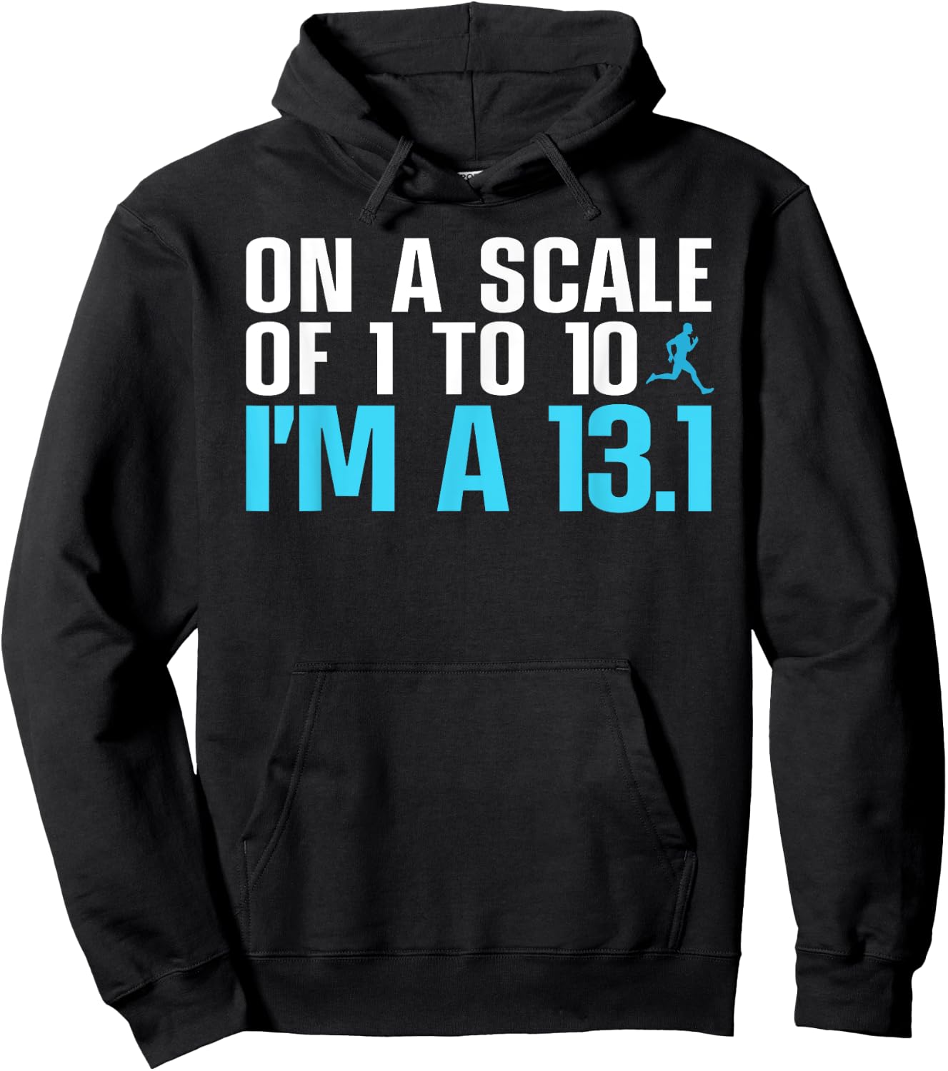 Funny Half Marathon Art Women Half Marathon Finisher Hoodie - Hoodie | Black