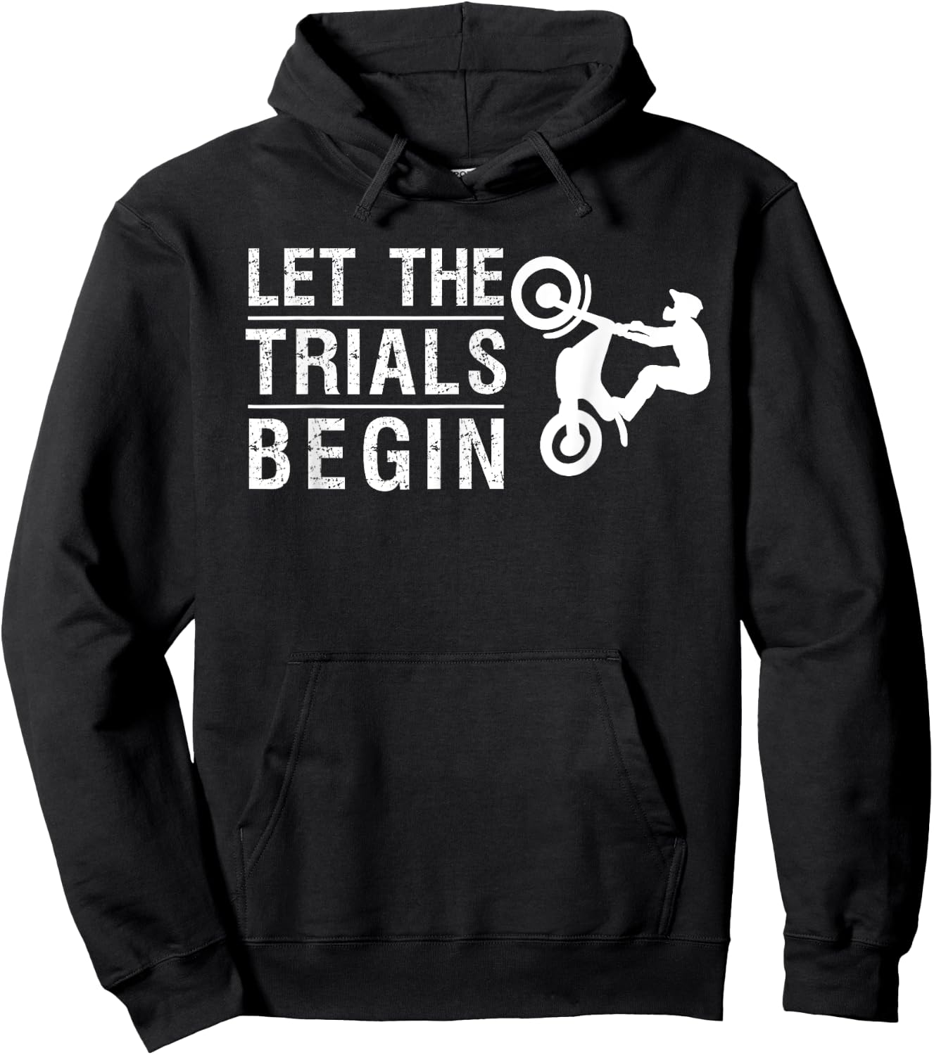 Cool Trials Bike For Talented Motorcycle Riders Who Balance Hoodie - Hoodie | Black