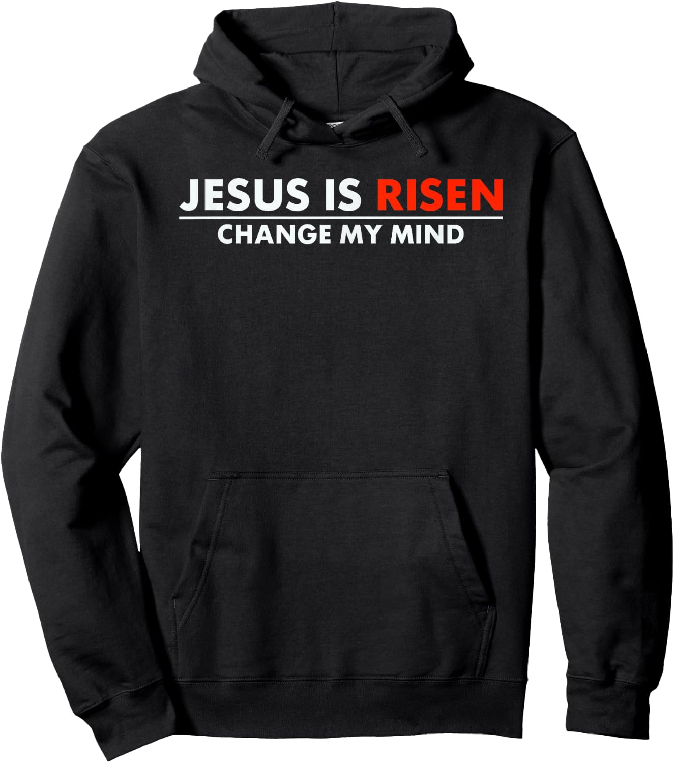 Jesus Is Risen Change My Mind Christian Faith Hoodie - Hoodie | Black