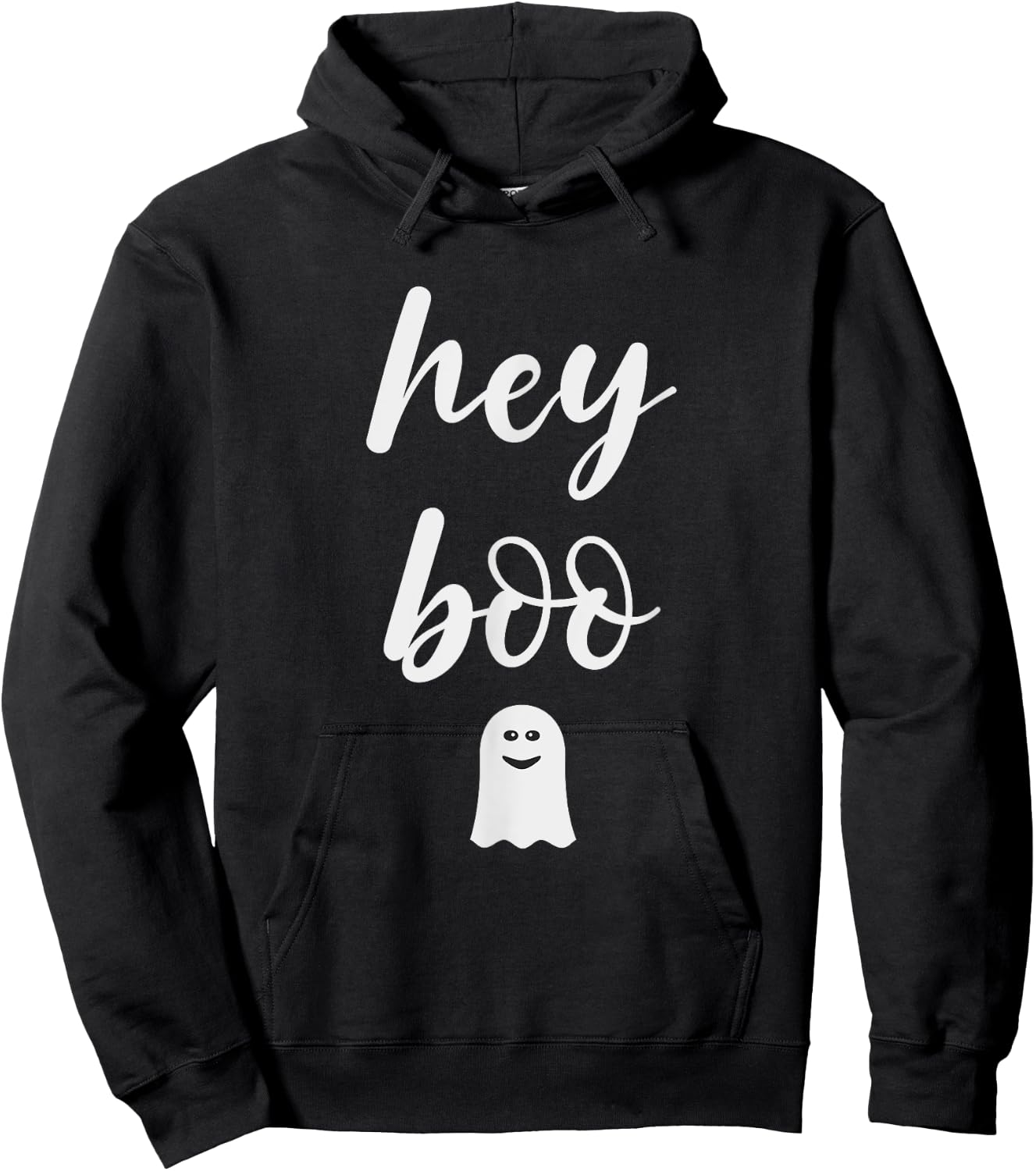 Hey Boo Hoodie - Hoodie | Black