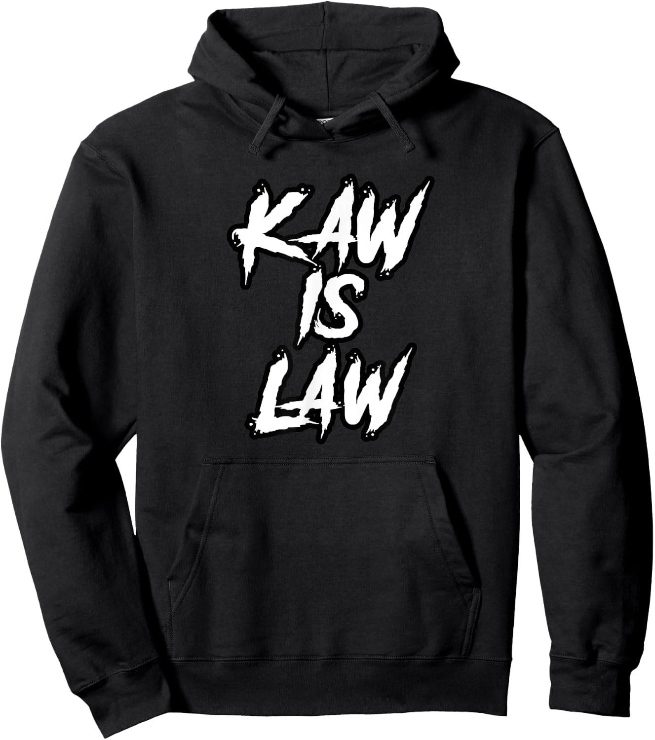Kaw is Law Battlehawks St. Louis Football Tailgate Hoodie - Hoodie | Black