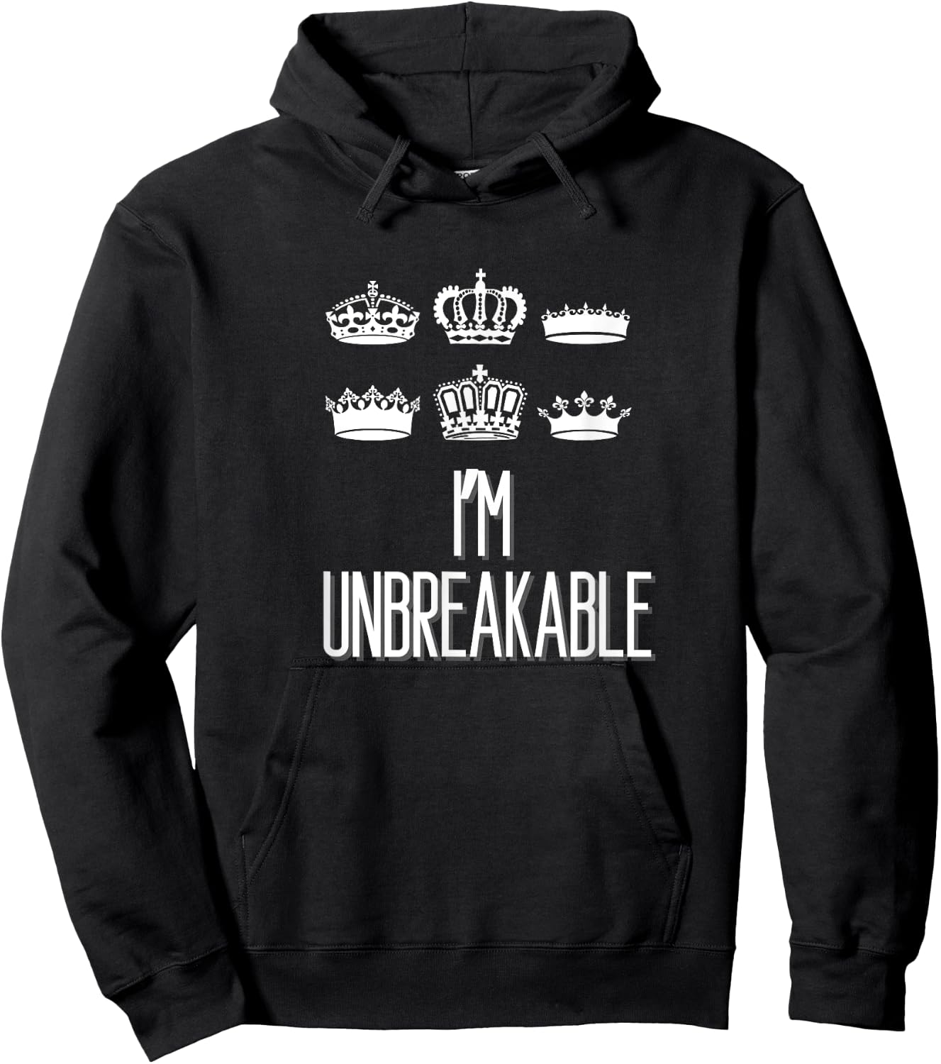 I'm Unbreakable Six Musical Theatre Theater Musicals Hoodie - Hoodie | Black