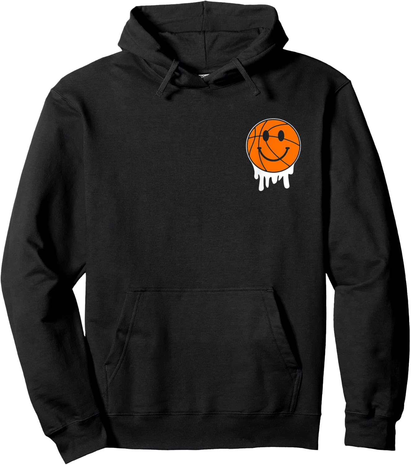 Somebody's Loud Mouth Basketball Mama Mom Mother's Day Hoodie - Hoodie | Black