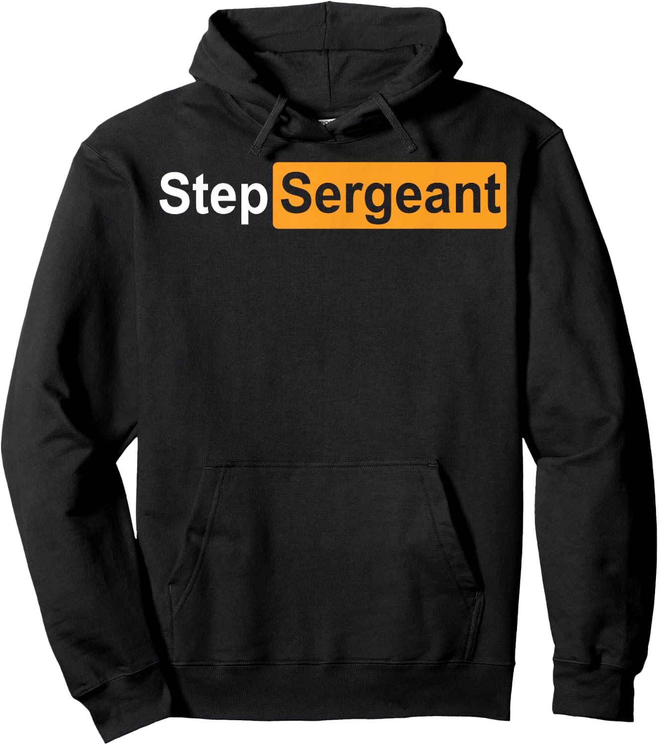 Step Sergeant Hoodie - Hoodie | Black