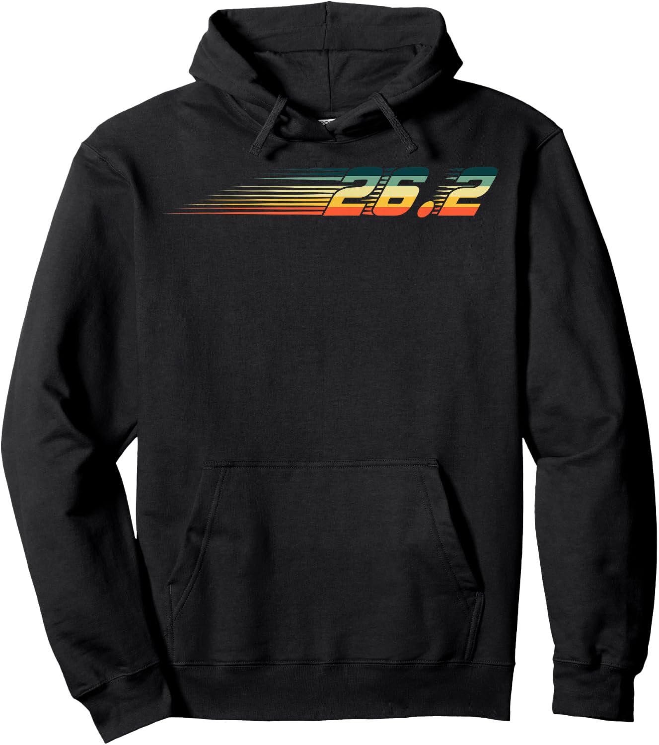 Cool Marathon Art Women Marathoner Running Finisher Hoodie - Hoodie | Black
