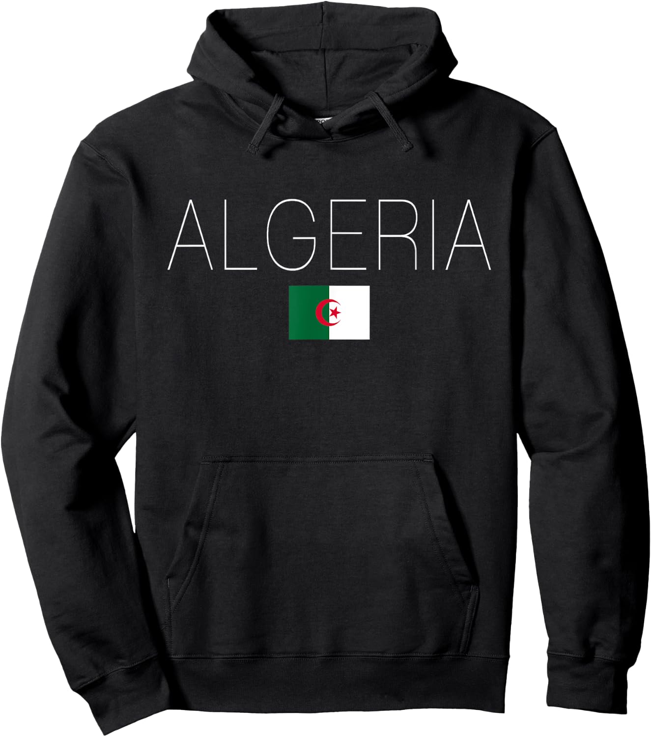 Algeria Hoodie - Hoodie | Black