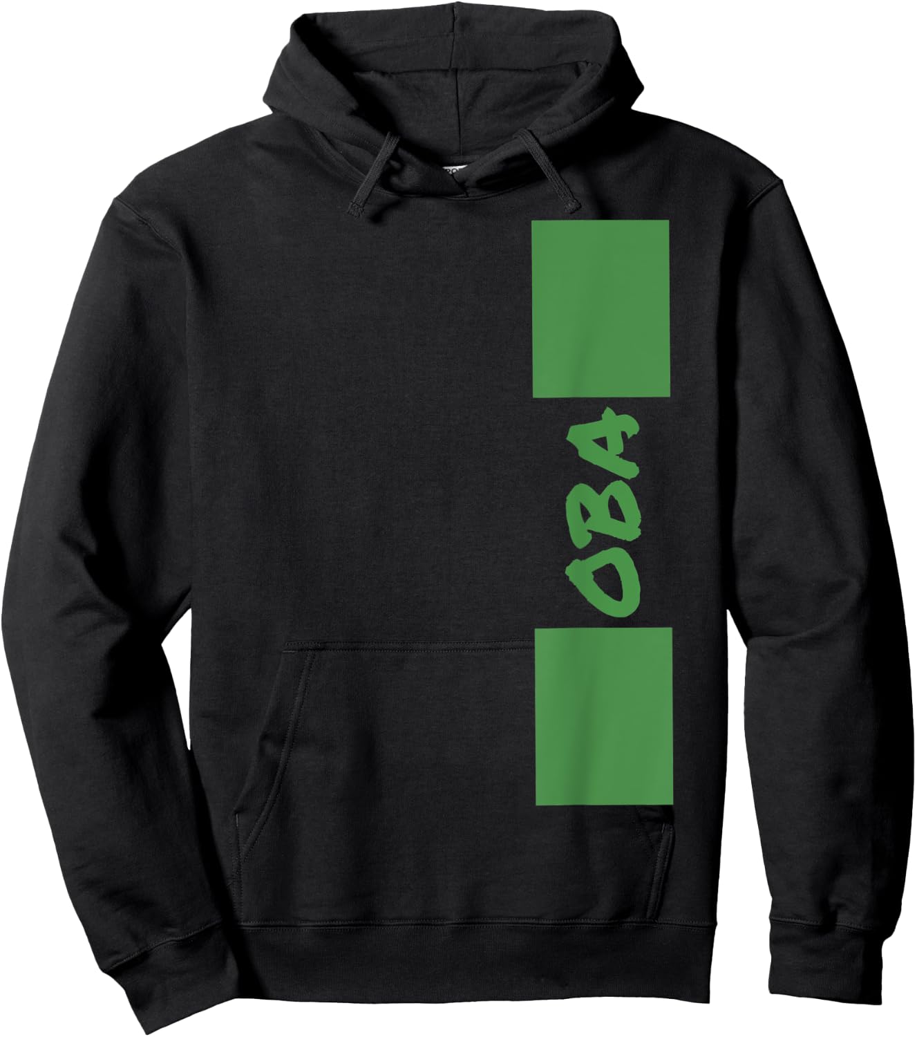 Oba Nigerian Flag Naija King Hoodie - Hoodie | Black