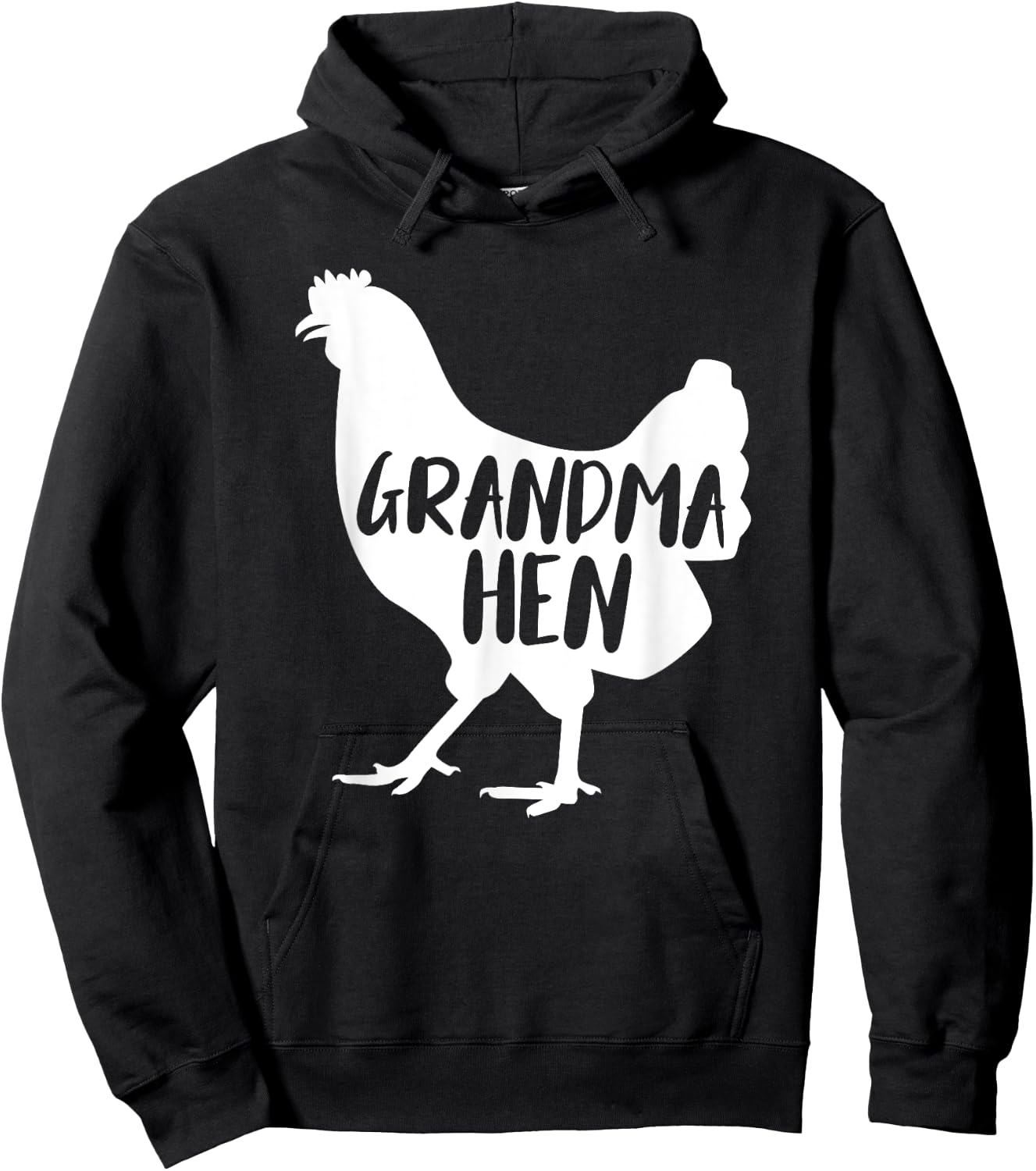 Grandma Hen For Chicken Lover Funny Farmer Hoodie - Hoodie | Black