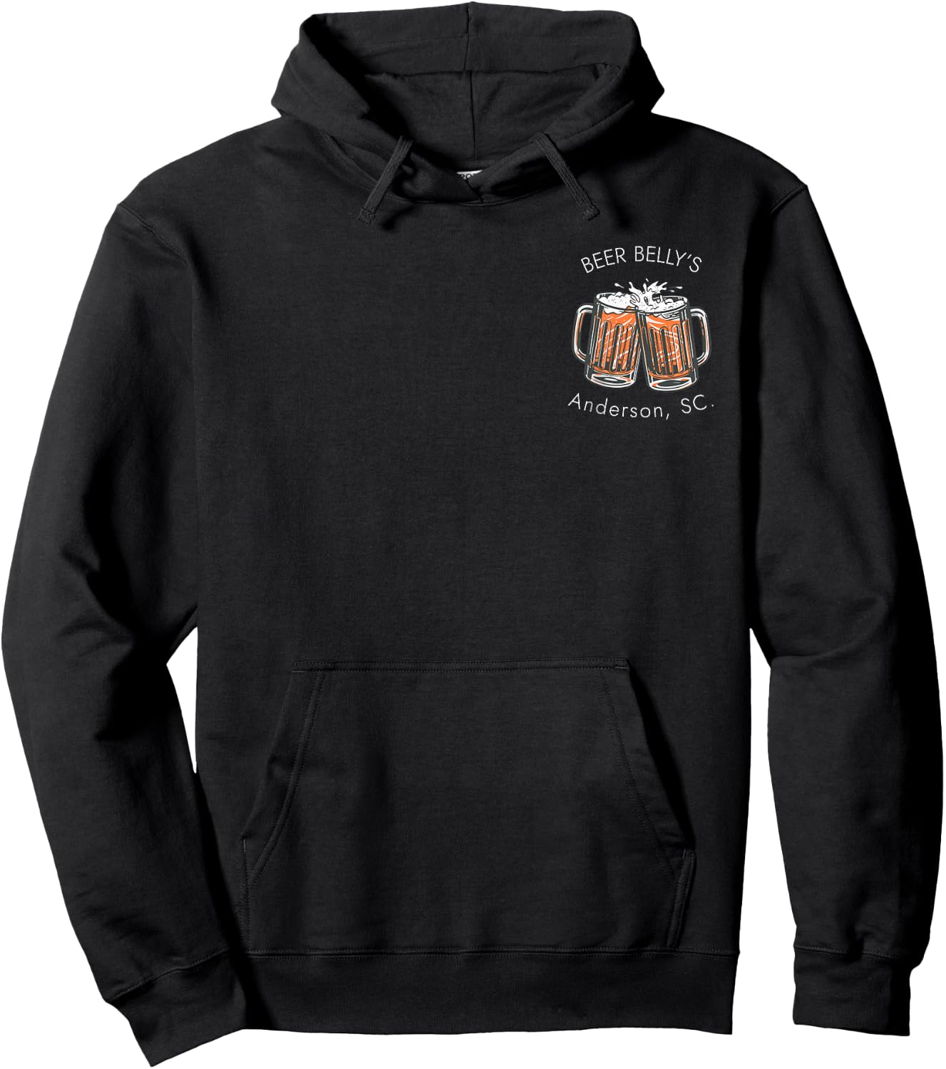 Beer Belly's Anderson, Sc Hoodie - Hoodie | Black