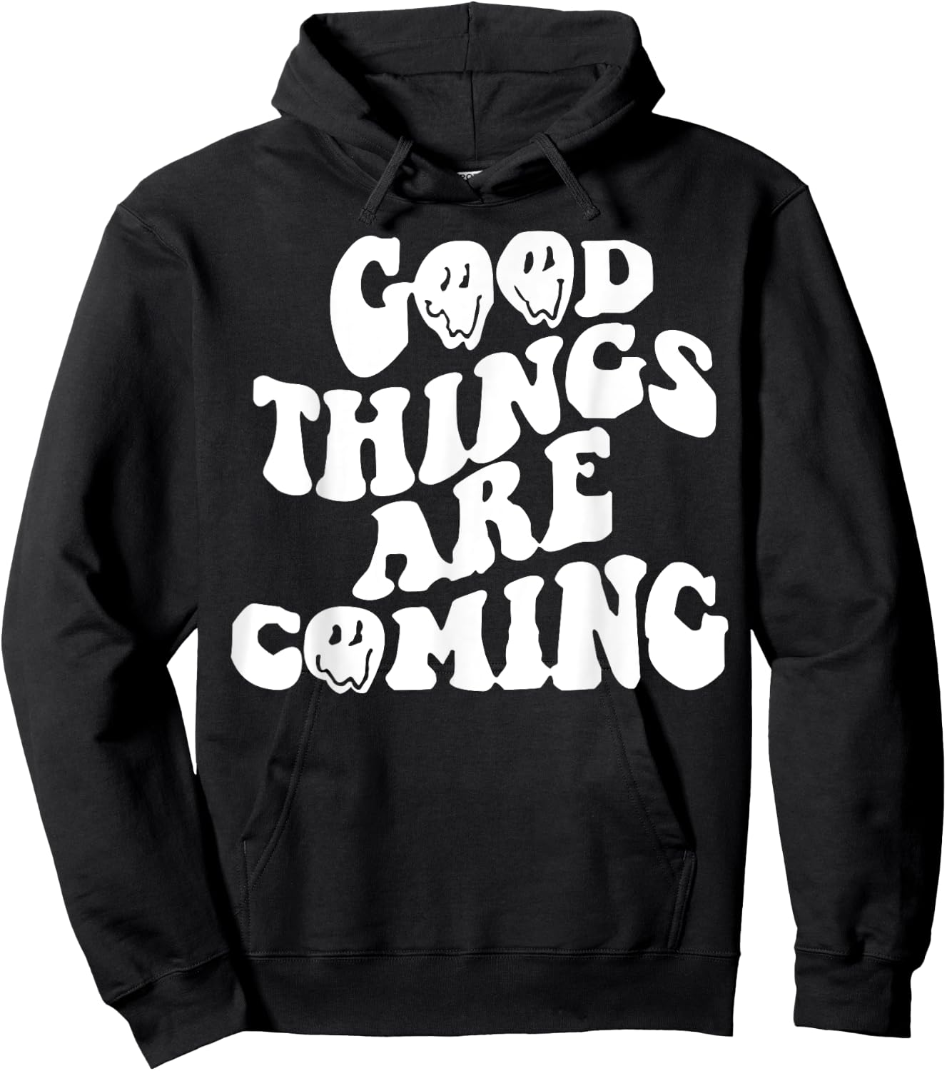 Good Things Are Coming Hoodie - Hoodie | Black