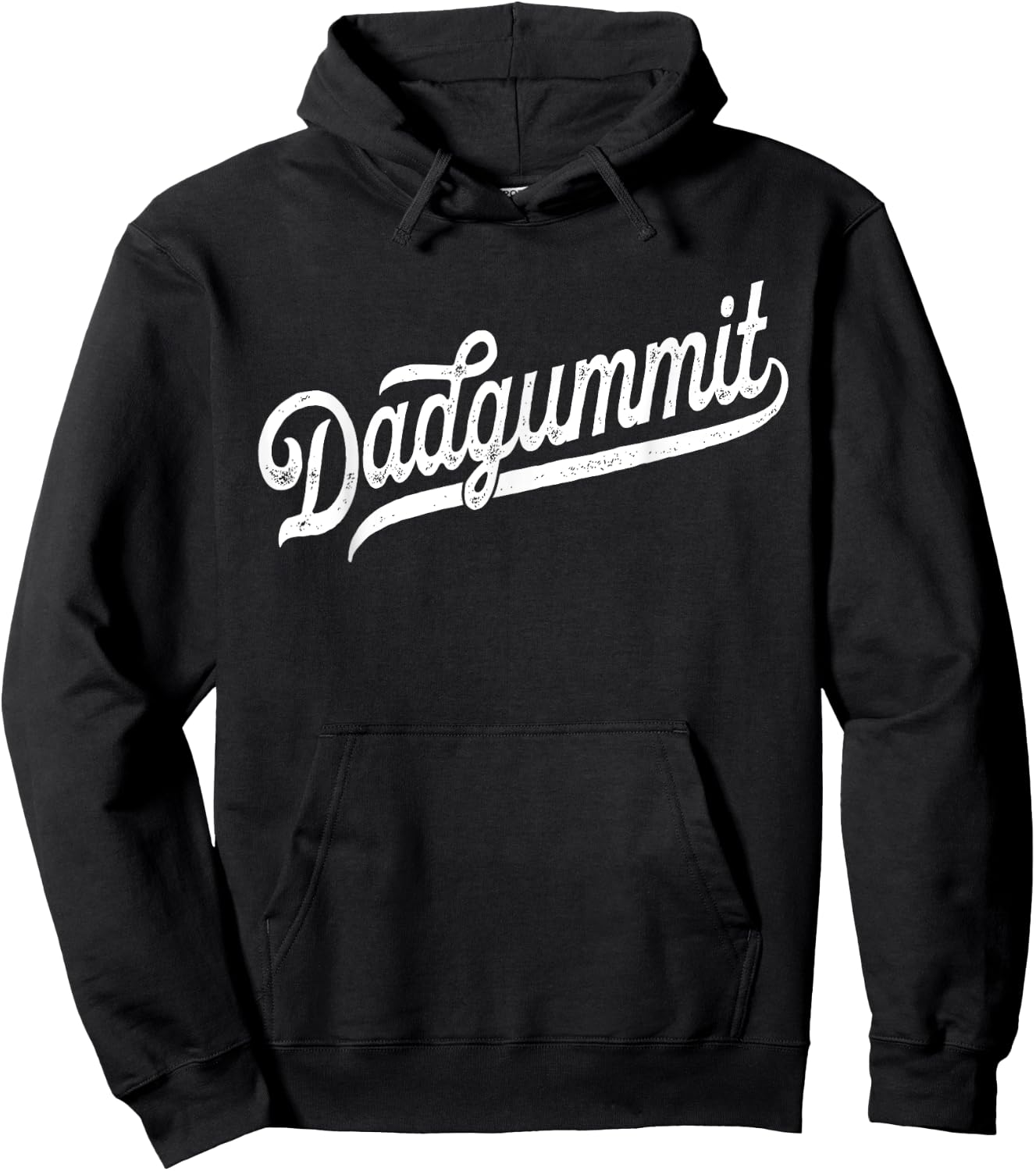 Dadgummit - Funny Southern Old Swear Euphemism Dadgum Hoodie - Hoodie | Black