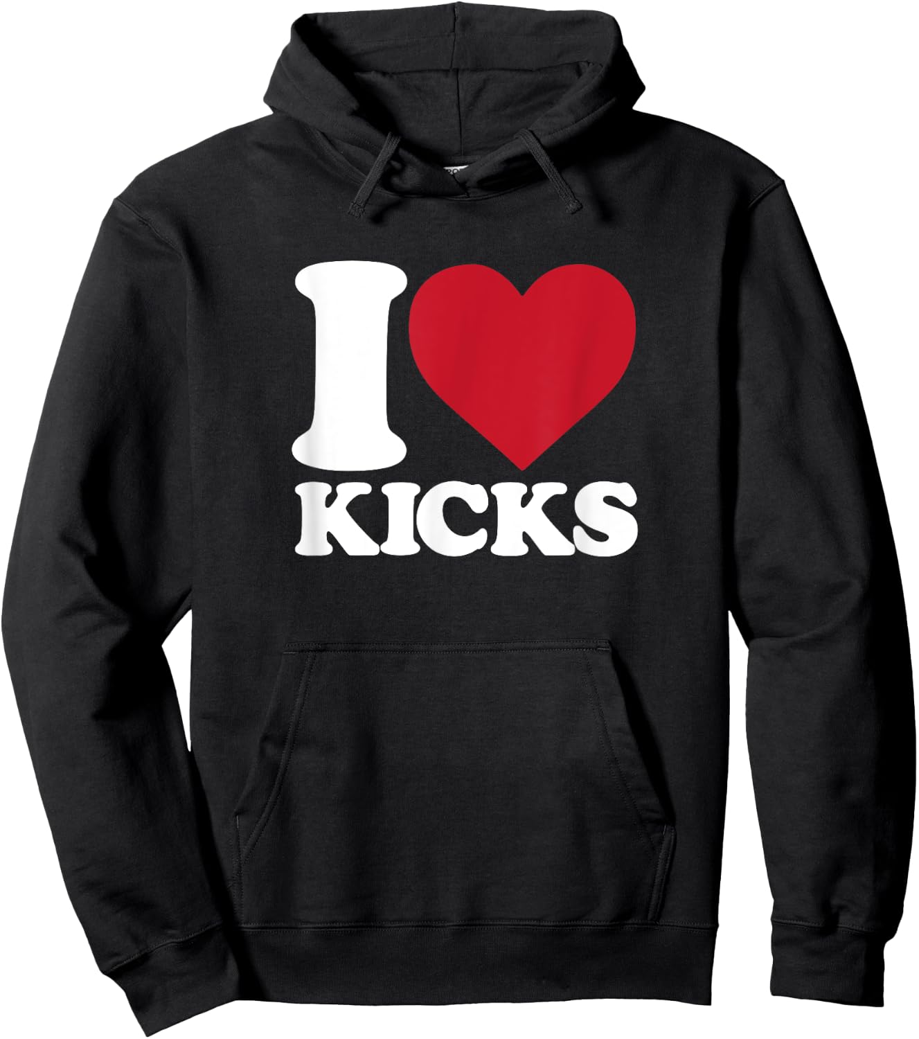 I Love Kicks - I Heart Kicks - Sneaker Collectors Hoodie - Hoodie | Black