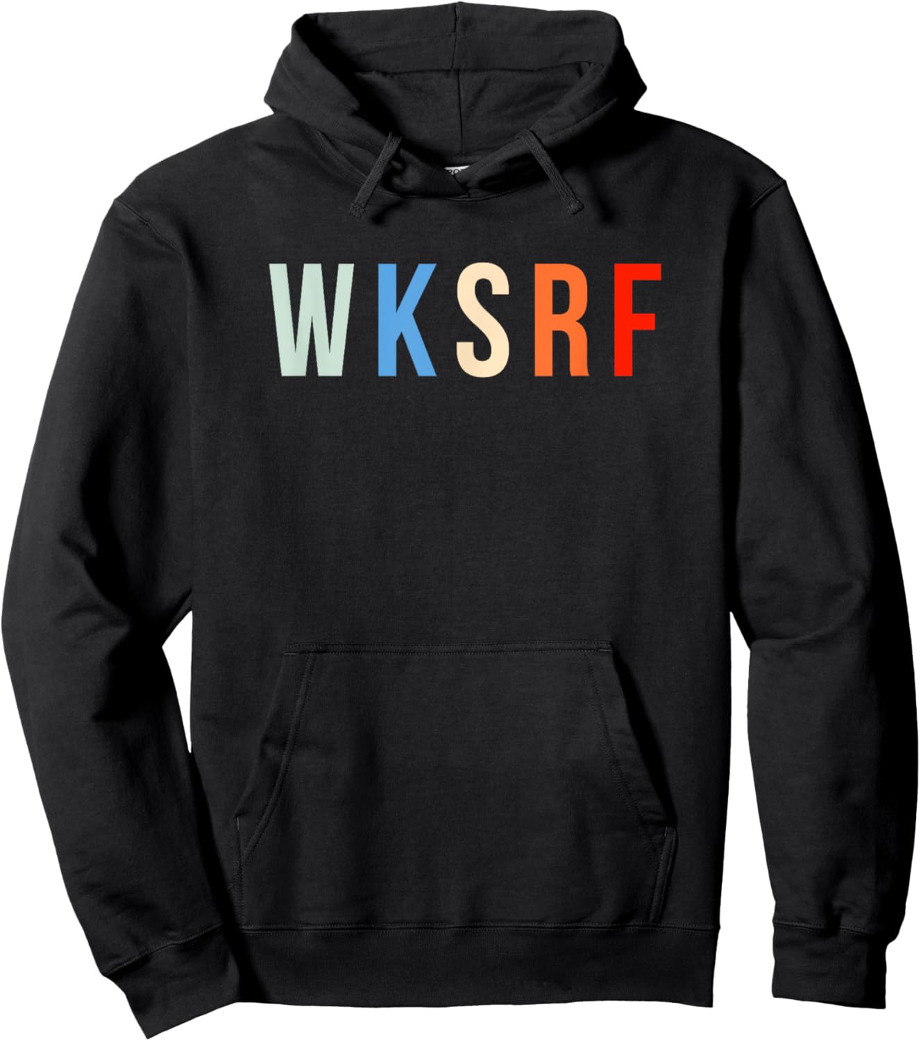 WKSRF Wakeboard Wakeboarding Wakeboarder Surfing Wakesurf Hoodie - Hoodie | Black