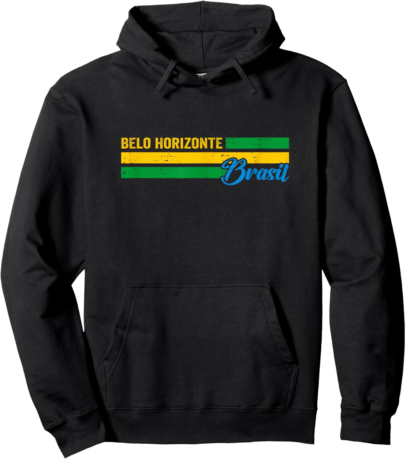 Belo Horizonte Brazil Vacation Souvenir Hoodie - Hoodie | Black