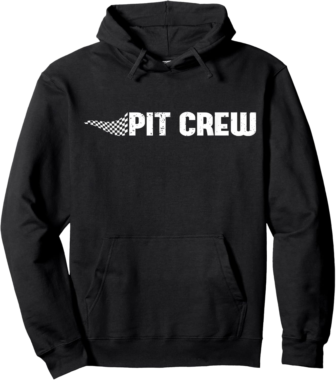 Pit Crew Pit Crew Racing Car Family Matching Birthday Party Hoodie - Hoodie | Black