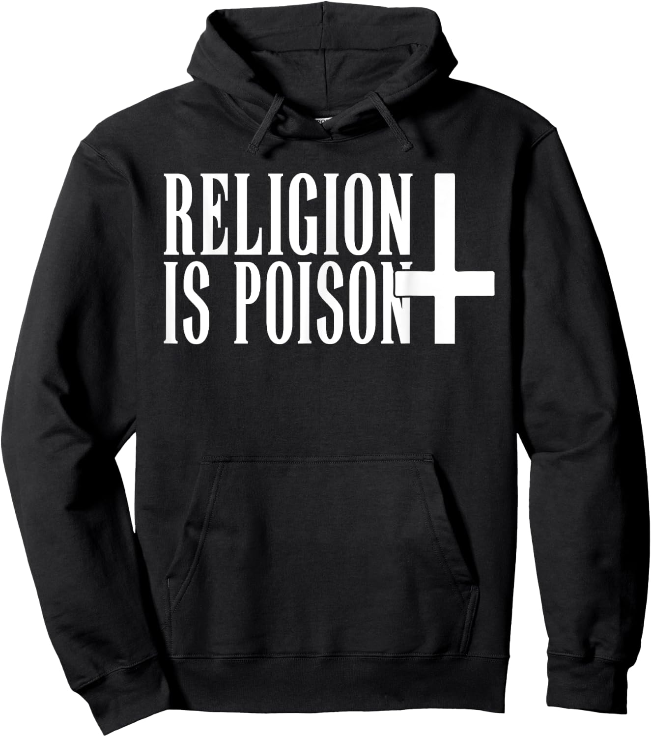 Funny Antichrist Satanism Satanic Occult Satan Atheist Satan Hoodie - Hoodie | Black