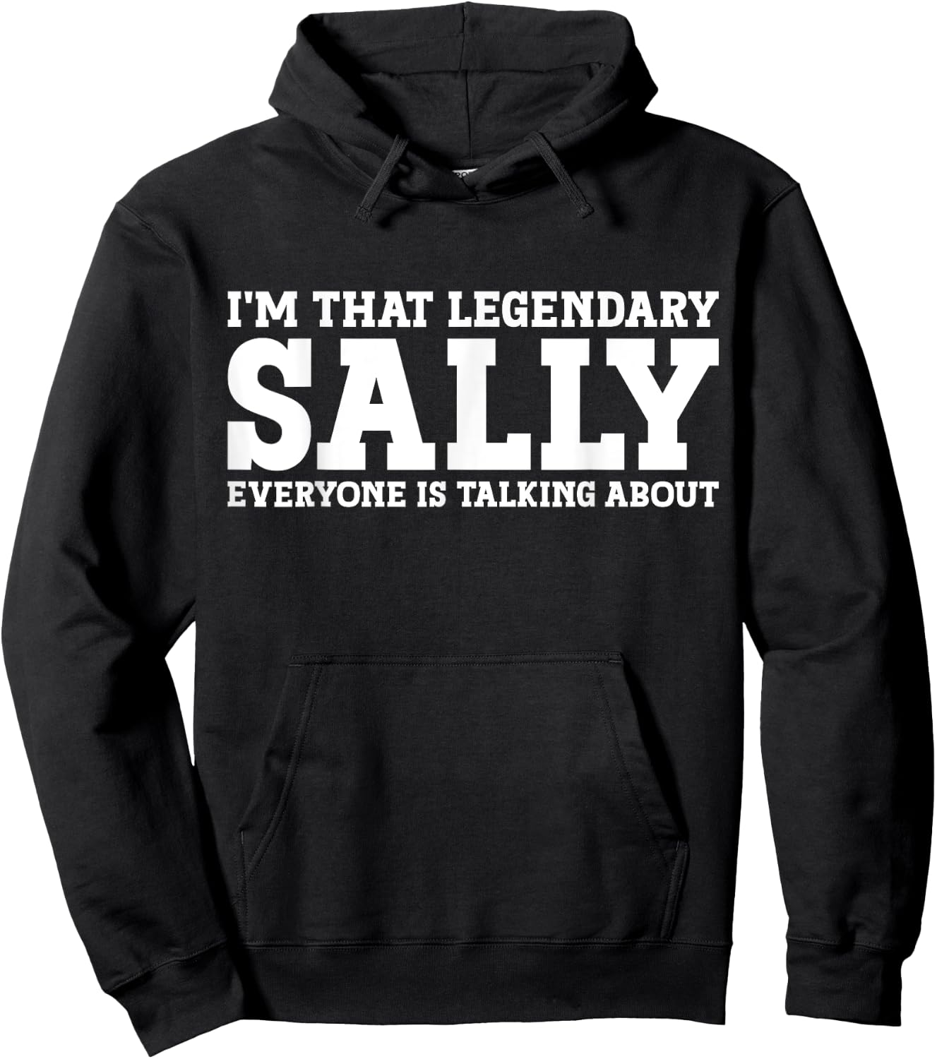 Sally Personal Name Women Girl Funny Sally Hoodie - Hoodie | Black