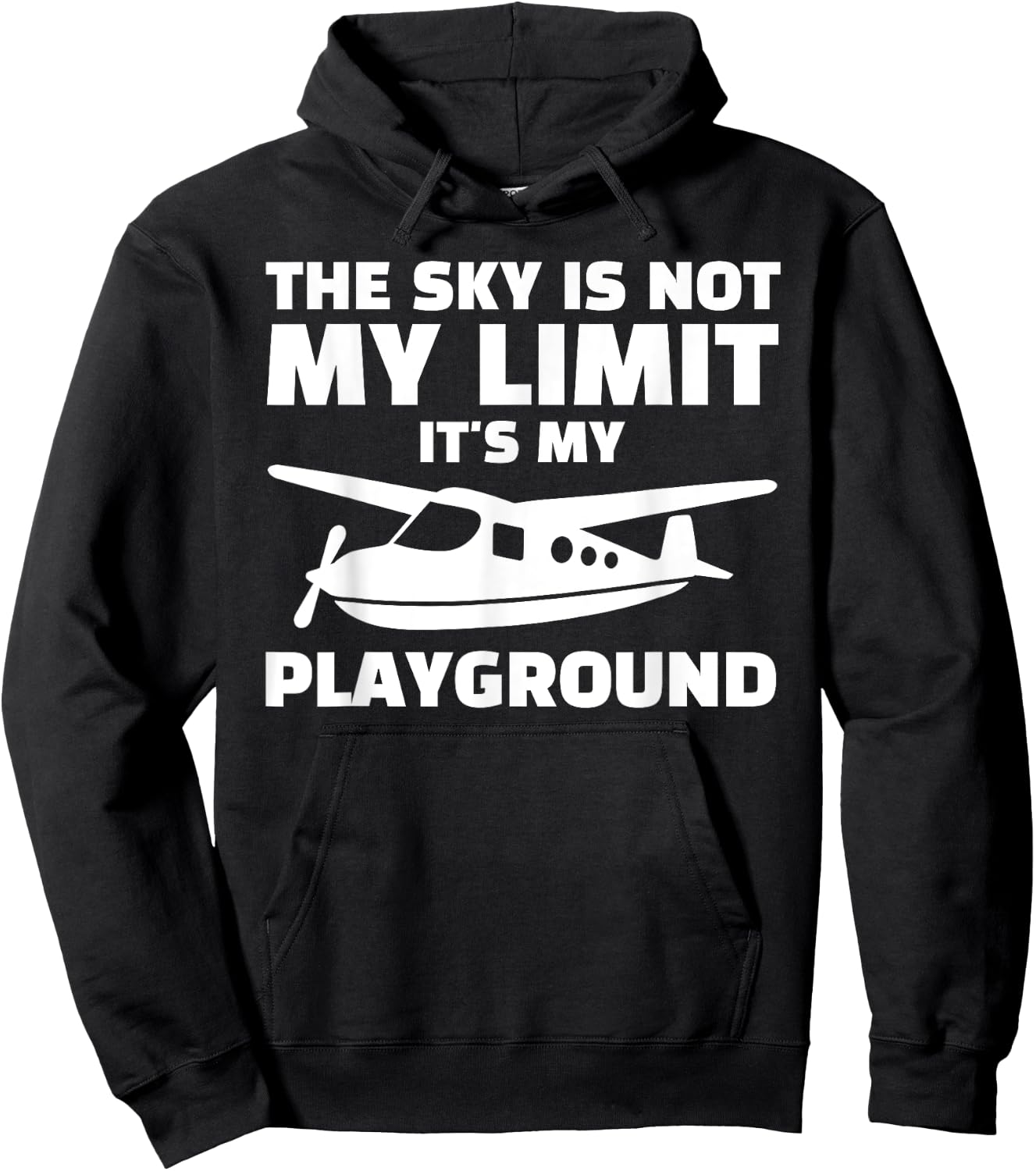 Funny Airplane Women Aviation Pilot Airplane Lovers Hoodie - Hoodie | Black