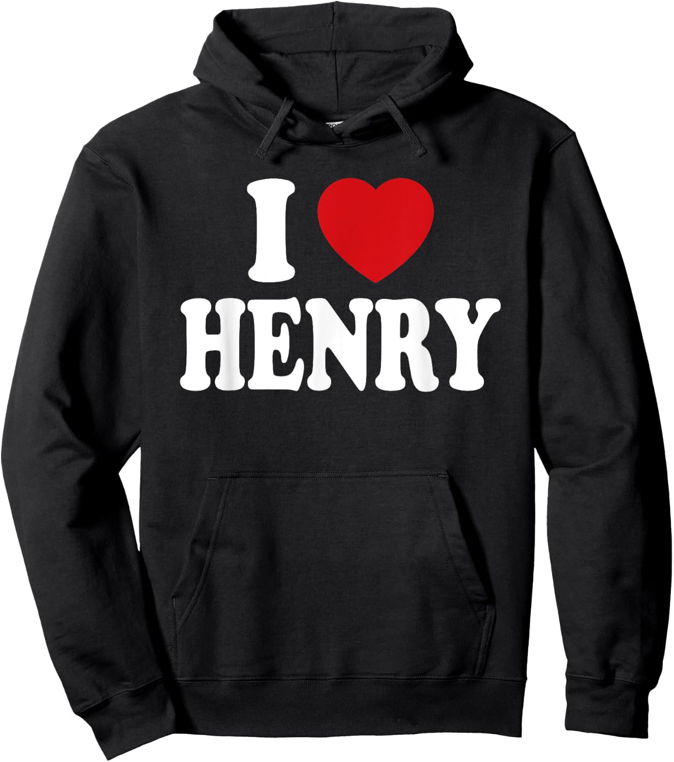 I Heart Love Henry Hoodie - Hoodie | Black
