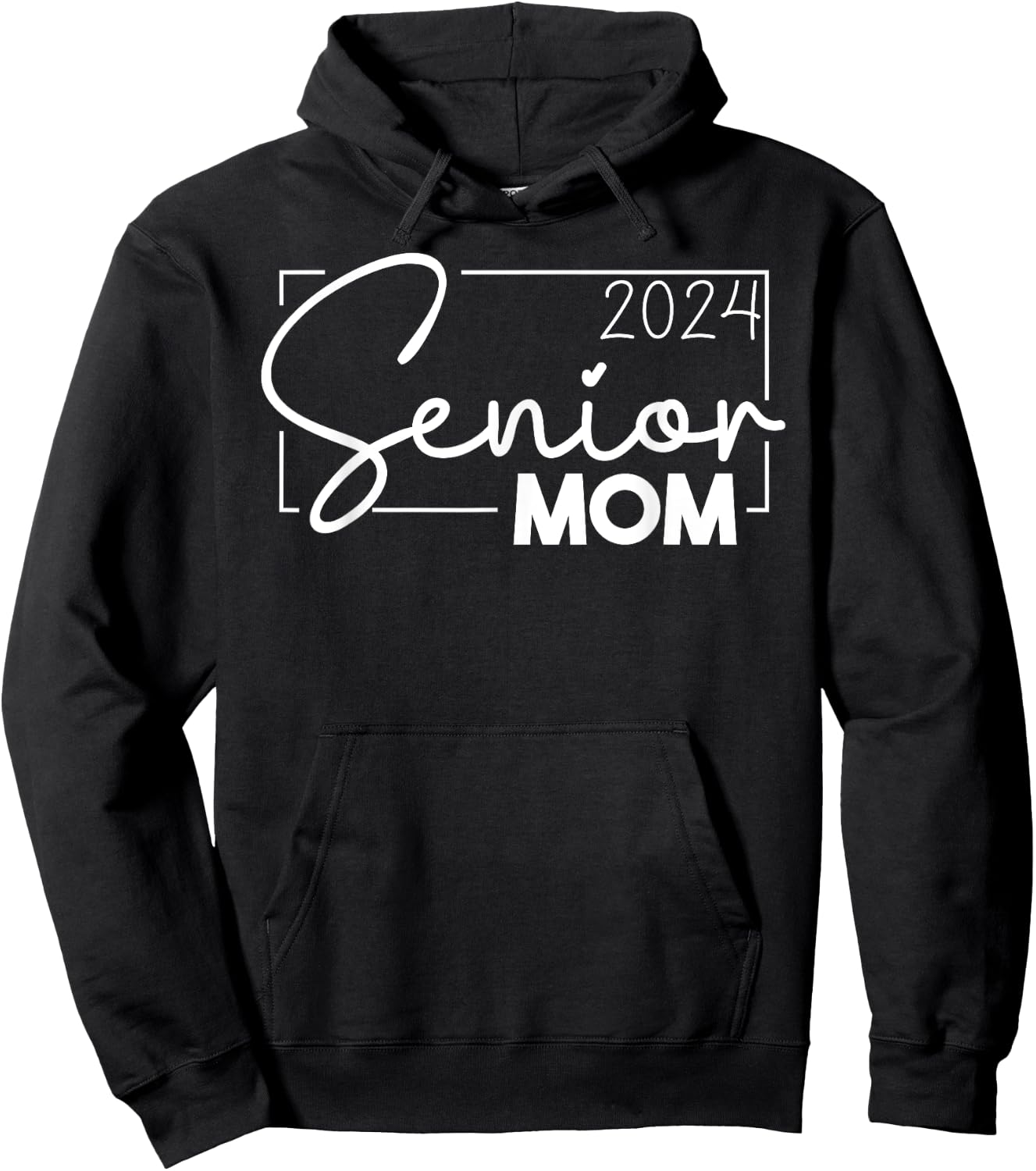 Senior 2024 for Mom of a 2024 Graduate Class of 2024 Hoodie - Hoodie | Black